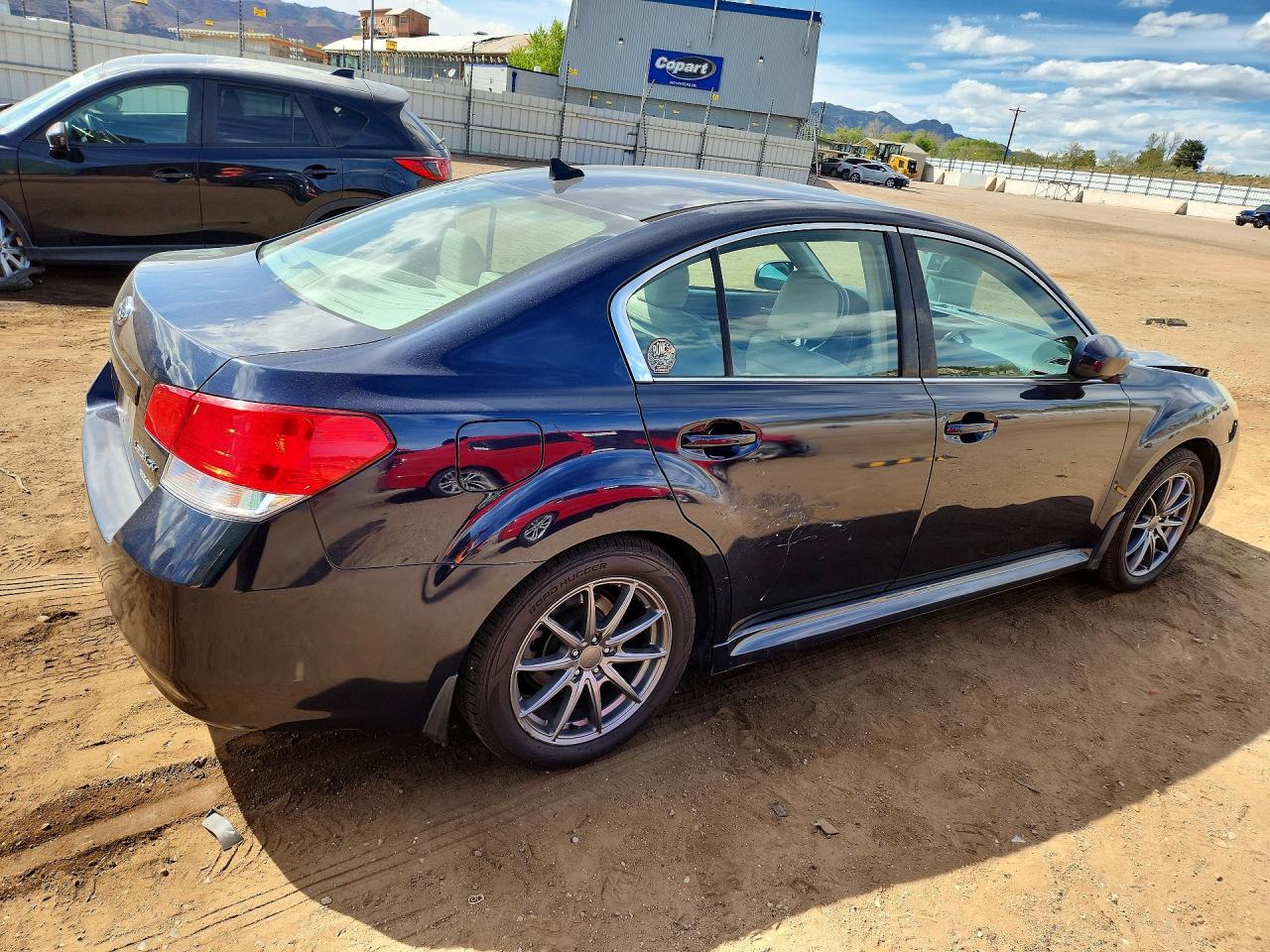 2012 Subaru Legacy 2.5i Limited Blue vin: 4S3BMBK60C3024487