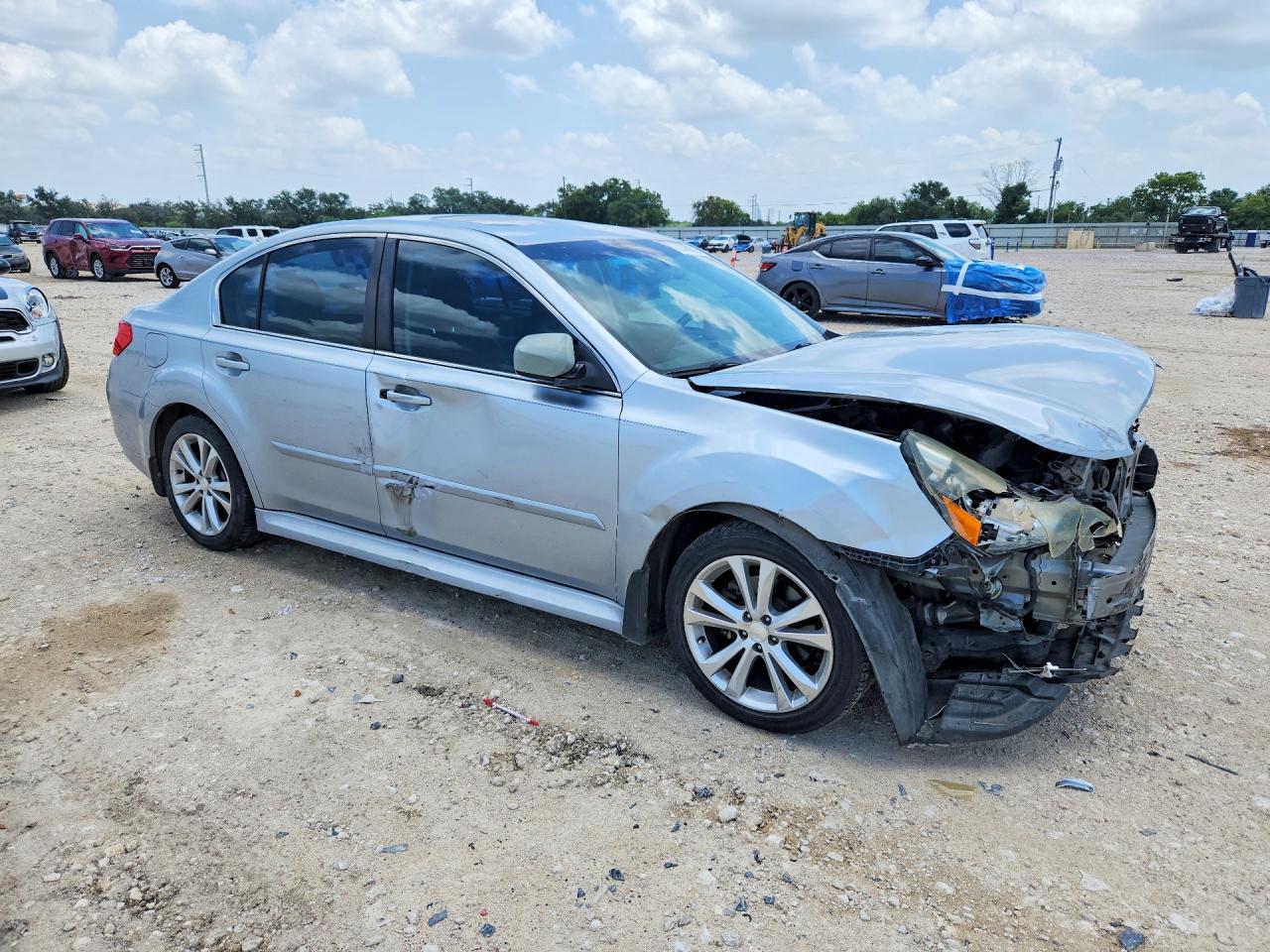 2013 Subaru Legacy 2.5i Limited Blue vin: 4S3BMBK60D3003317