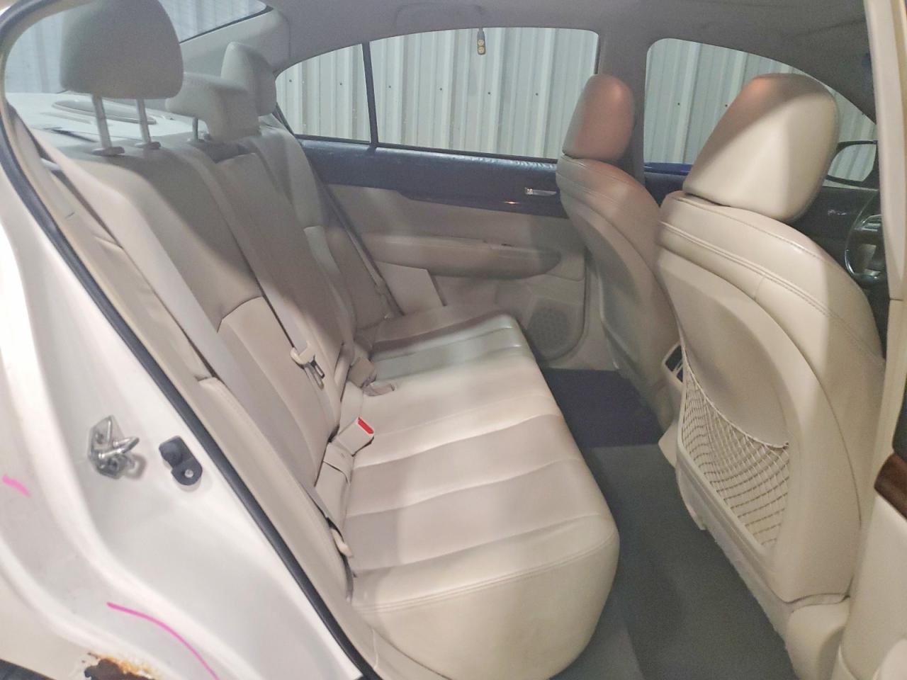 2013 Subaru Legacy 2.5i Limited Белый vin: 4S3BMBK60D3020585