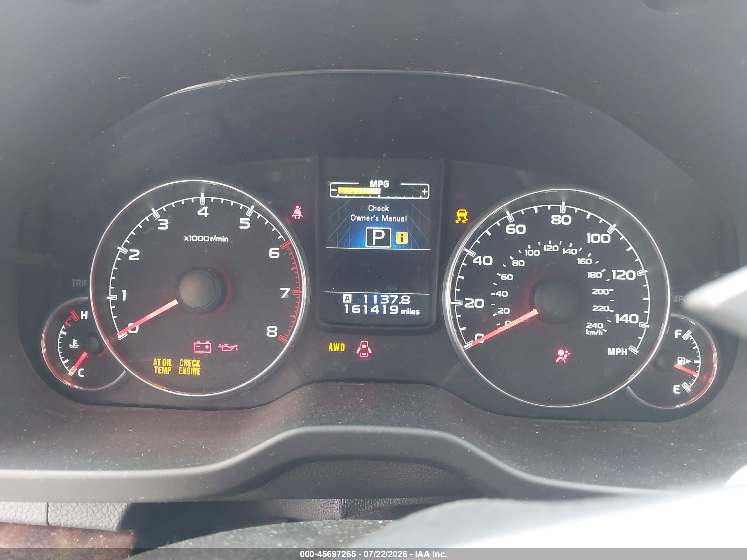 2013 Subaru Legacy 2.5i Limited Синий vin: 4S3BMBK60D3024717