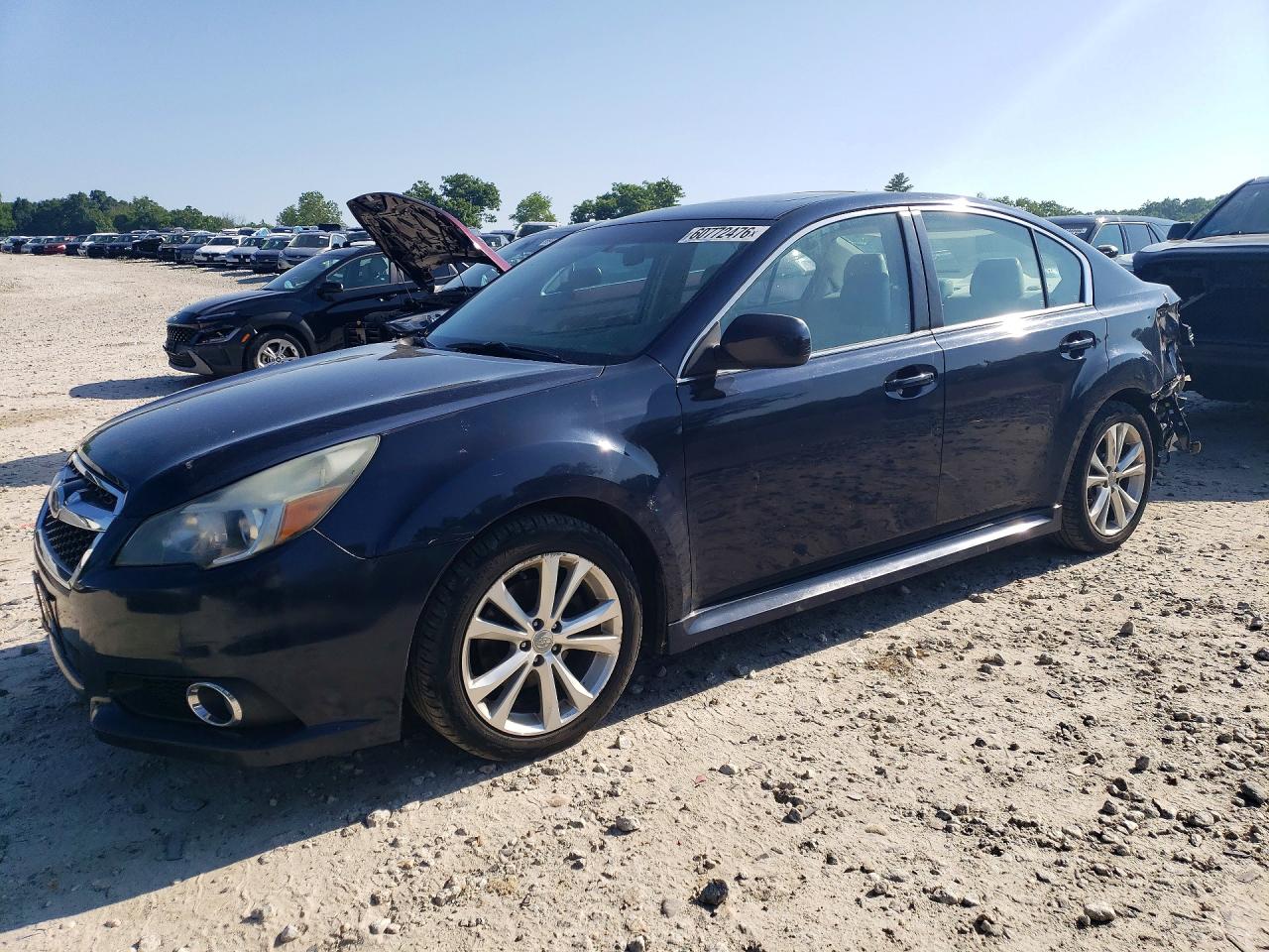 2013 Subaru Legacy 2.5i Limited Blue vin: 4S3BMBK60D3032879