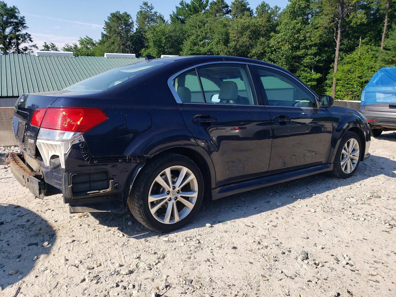 2013 Subaru Legacy 2.5i Limited Blue vin: 4S3BMBK60D3032879