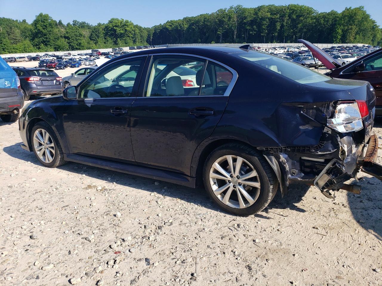 2013 Subaru Legacy 2.5i Limited Blue vin: 4S3BMBK60D3032879