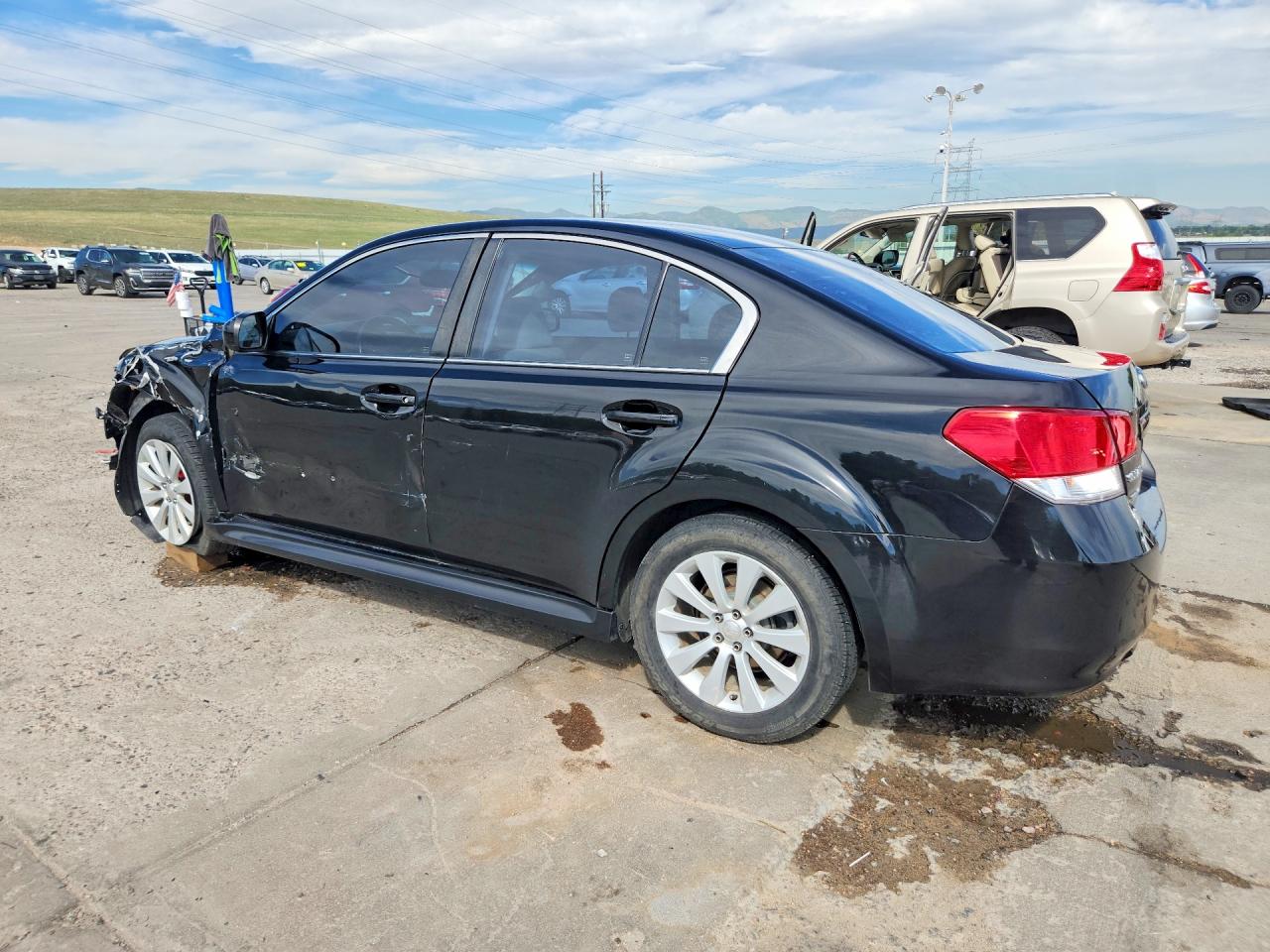 2010 Subaru Legacy 2.5i Limited Black vin: 4S3BMBK61A3234660