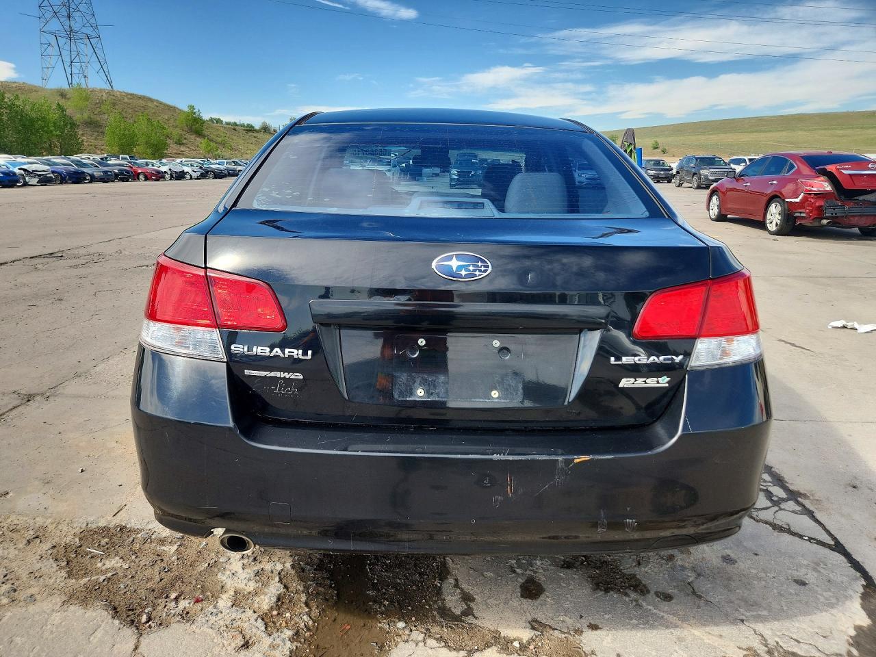 2010 Subaru Legacy 2.5i Limited Black vin: 4S3BMBK61A3234660