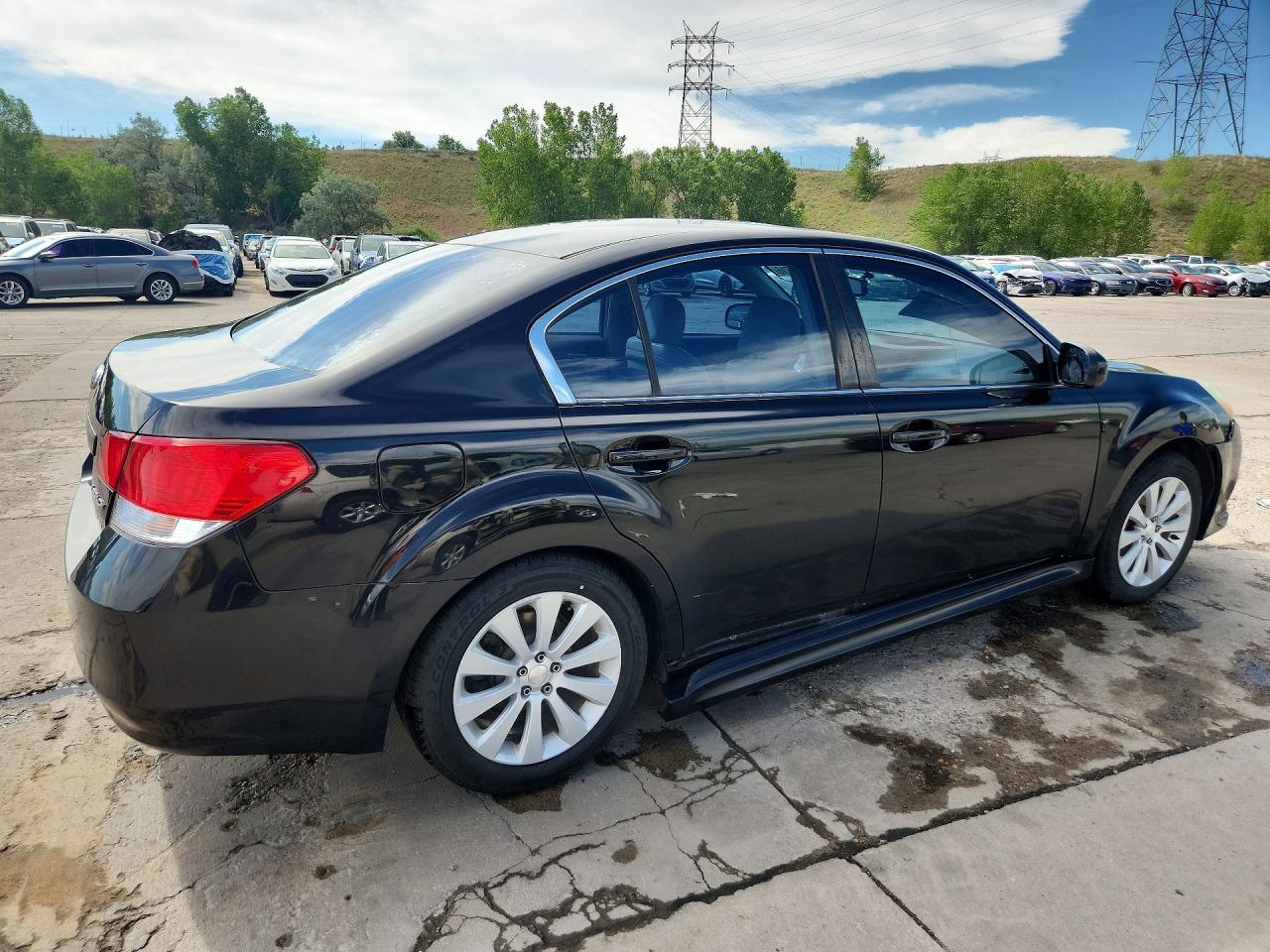 2010 Subaru Legacy 2.5i Limited Black vin: 4S3BMBK61A3234660