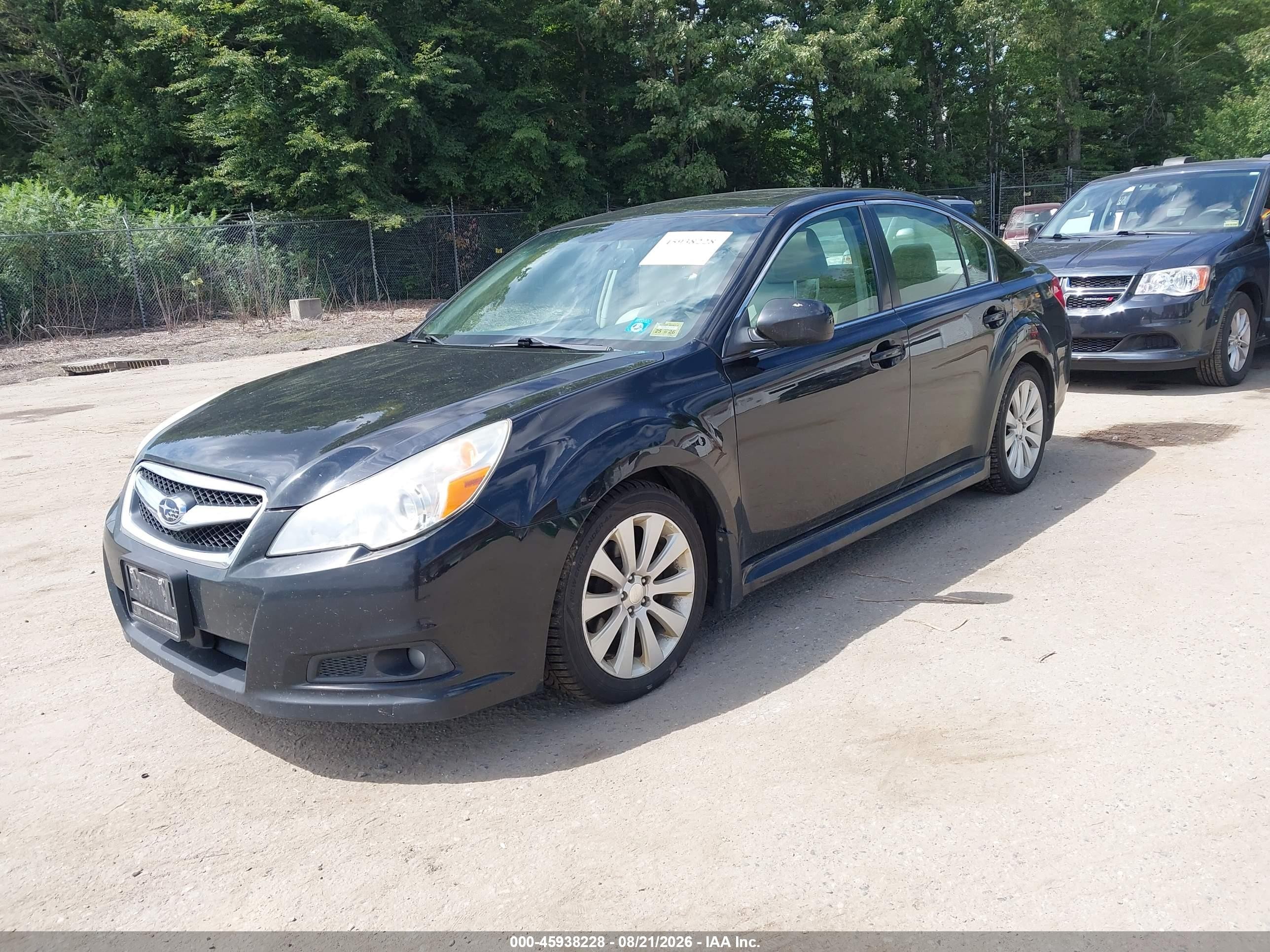 2011 Subaru Legacy 2.5i Limited Black vin: 4S3BMBK61B3249970