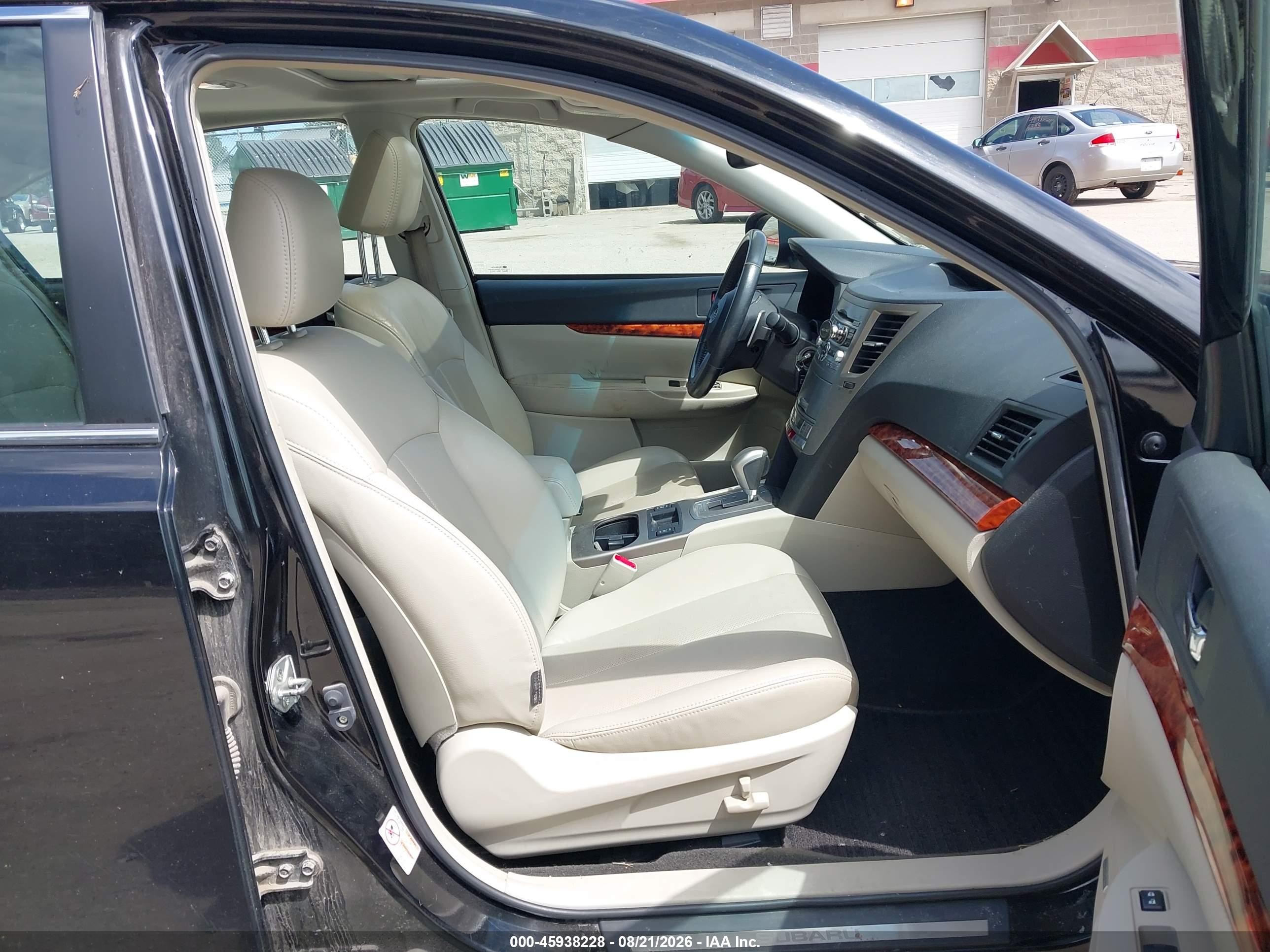 2011 Subaru Legacy 2.5i Limited Black vin: 4S3BMBK61B3249970