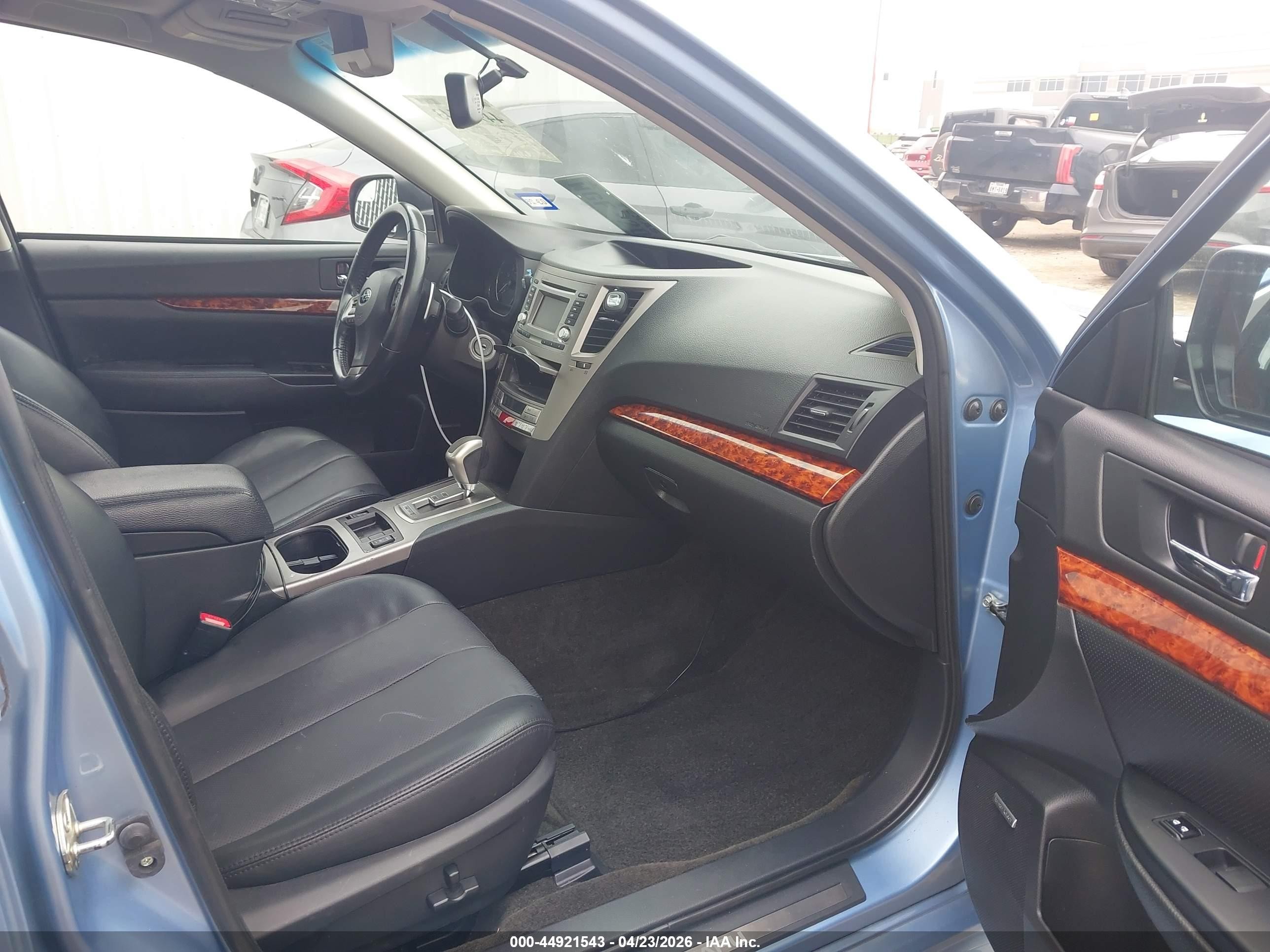 2012 Subaru Legacy 2.5i Limited Blue vin: 4S3BMBK62C3028458