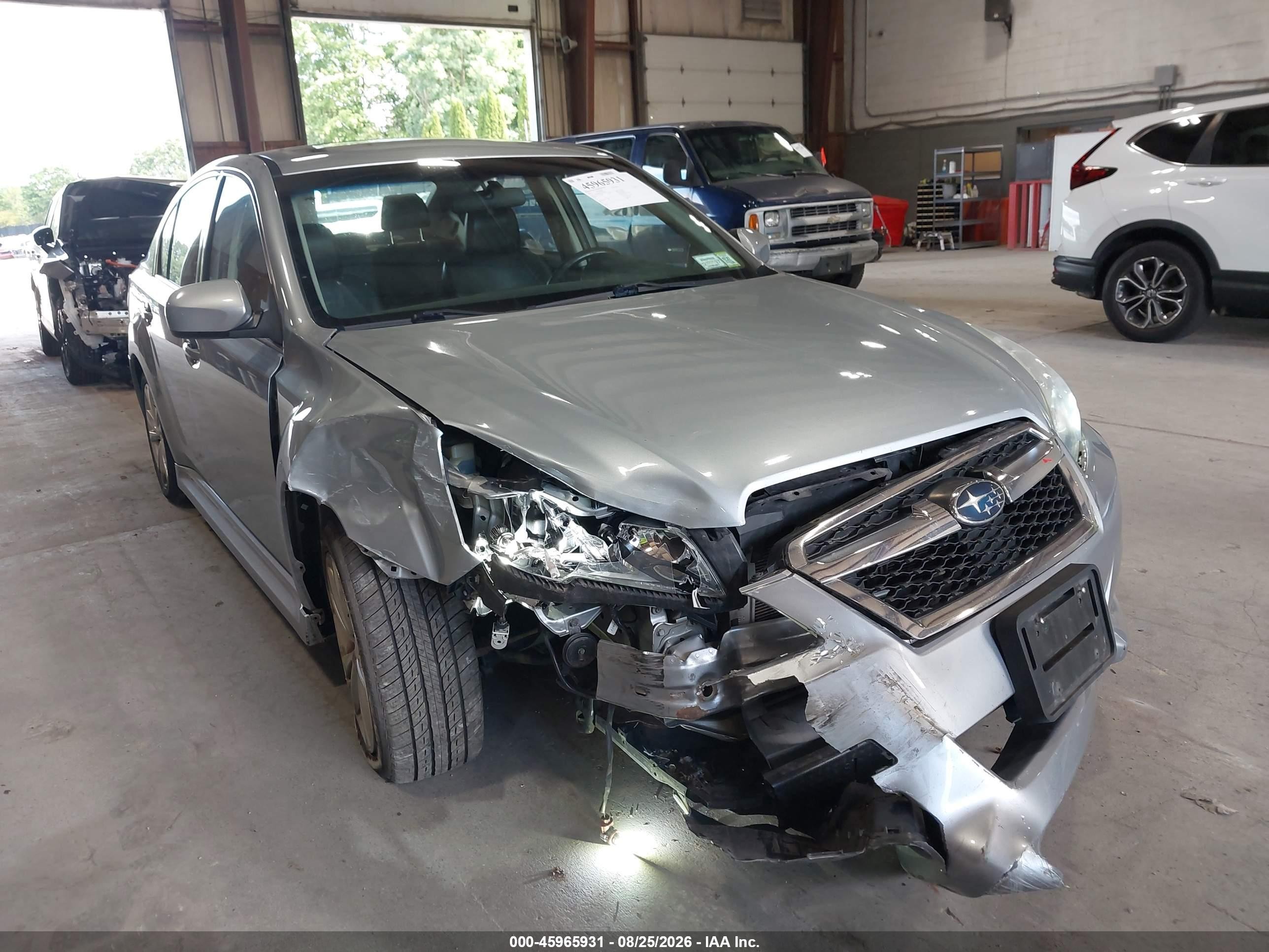 2013 Subaru Legacy 2.5i Limited Gray vin: 4S3BMBK62D3029840