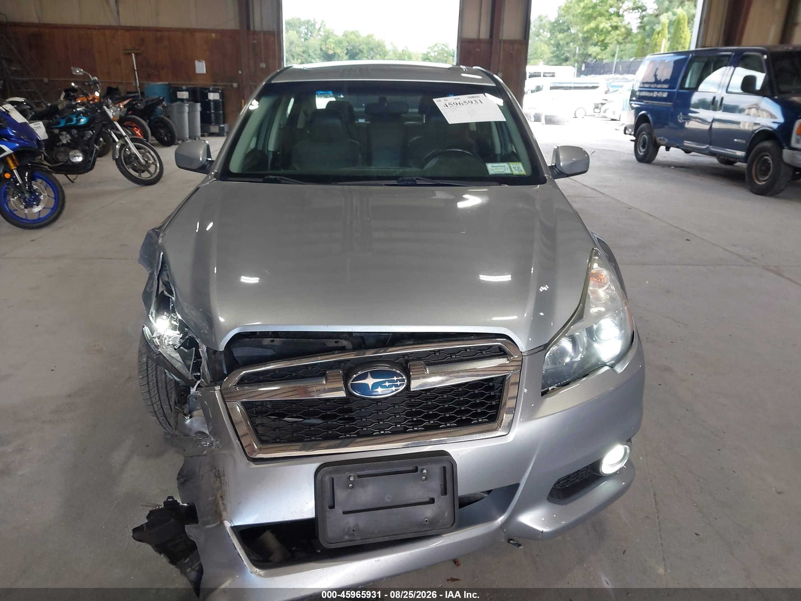 2013 Subaru Legacy 2.5i Limited Gray vin: 4S3BMBK62D3029840