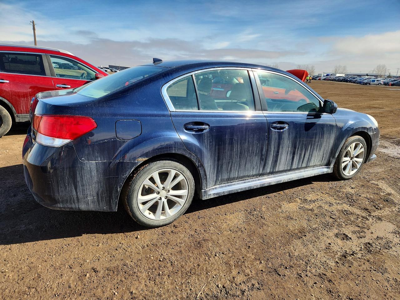 2013 Subaru Legacy 2.5i Limited Blue vin: 4S3BMBK62D3038327