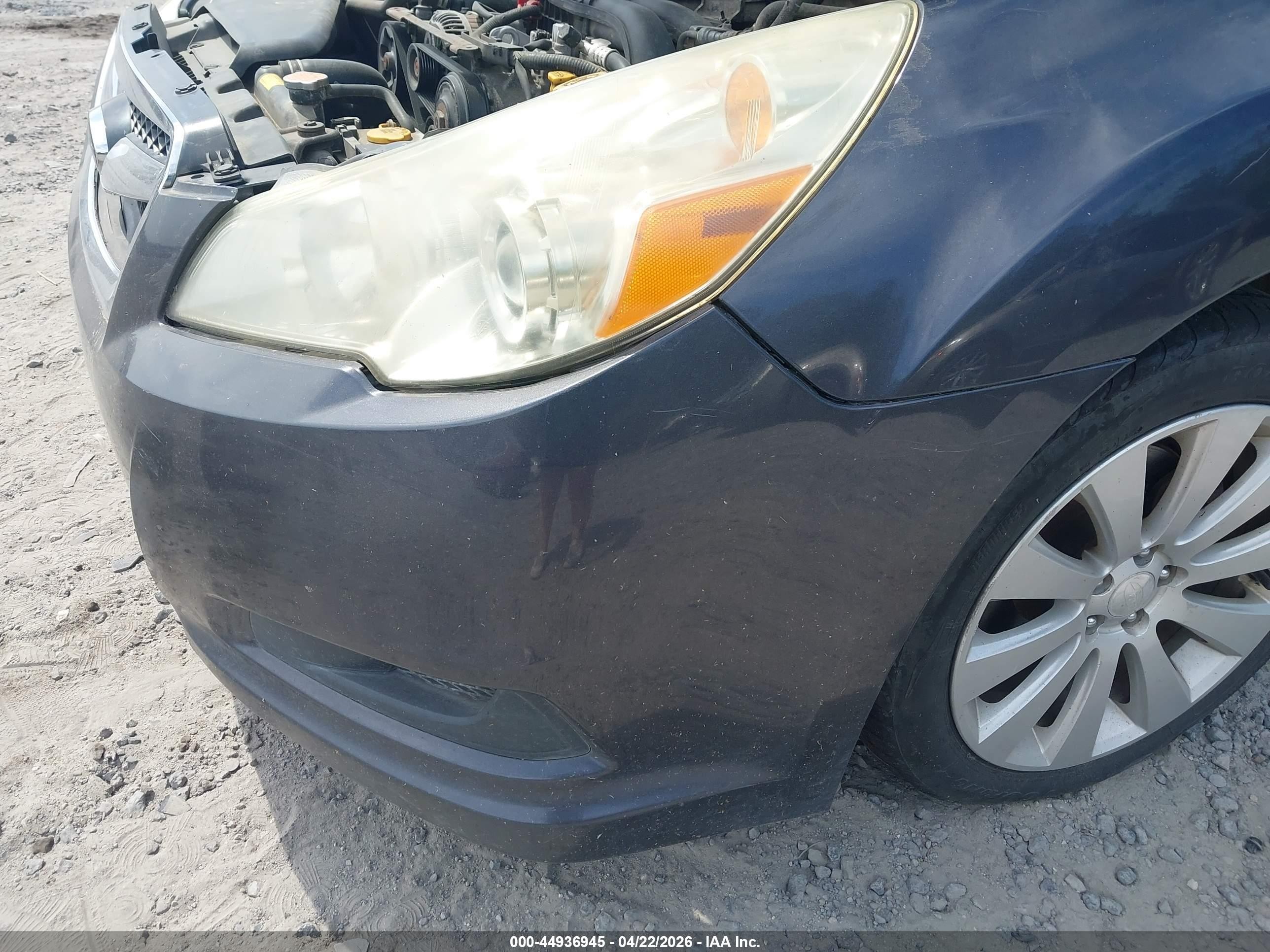 2010 Subaru Legacy 2.5i Limited Black vin: 4S3BMBK63A3242176