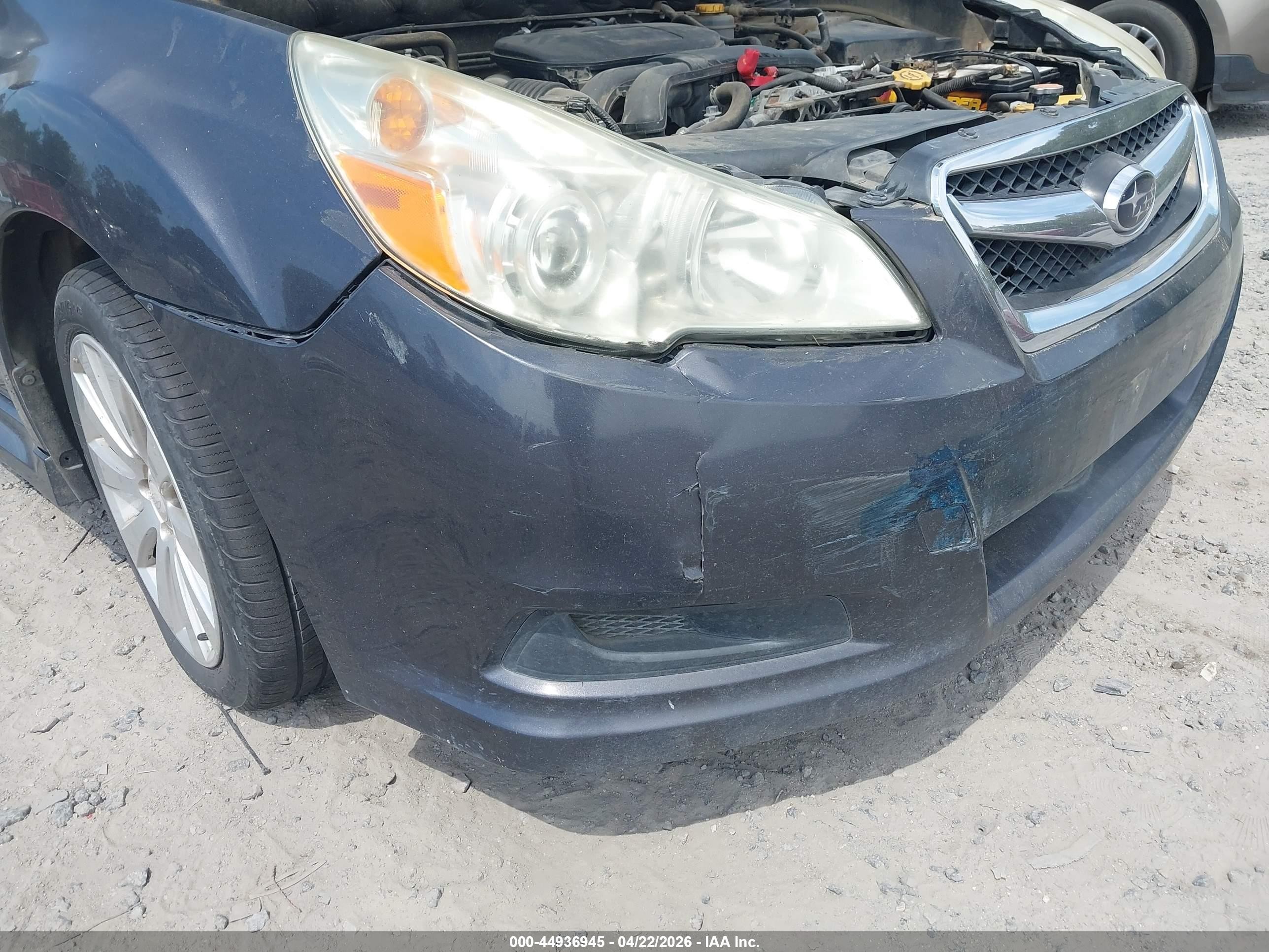 2010 Subaru Legacy 2.5i Limited Black vin: 4S3BMBK63A3242176