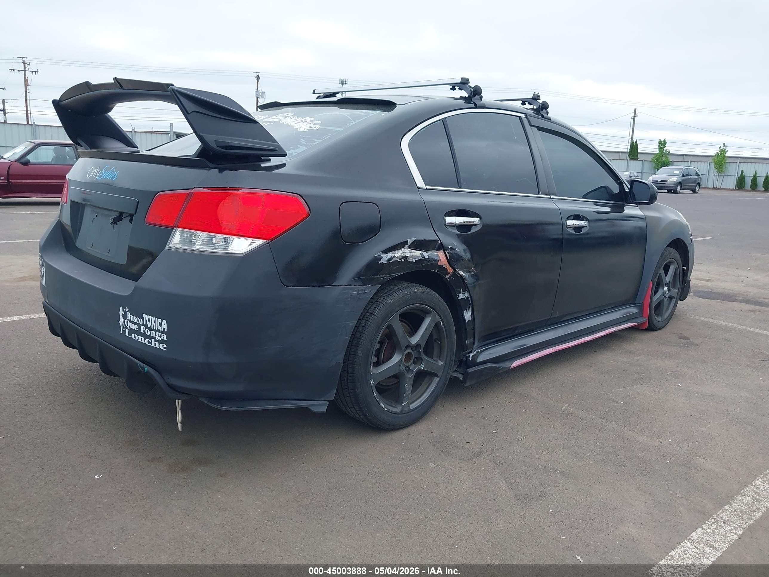 2010 Subaru Legacy 2.5i Limited Gray vin: 4S3BMBK63A3245479