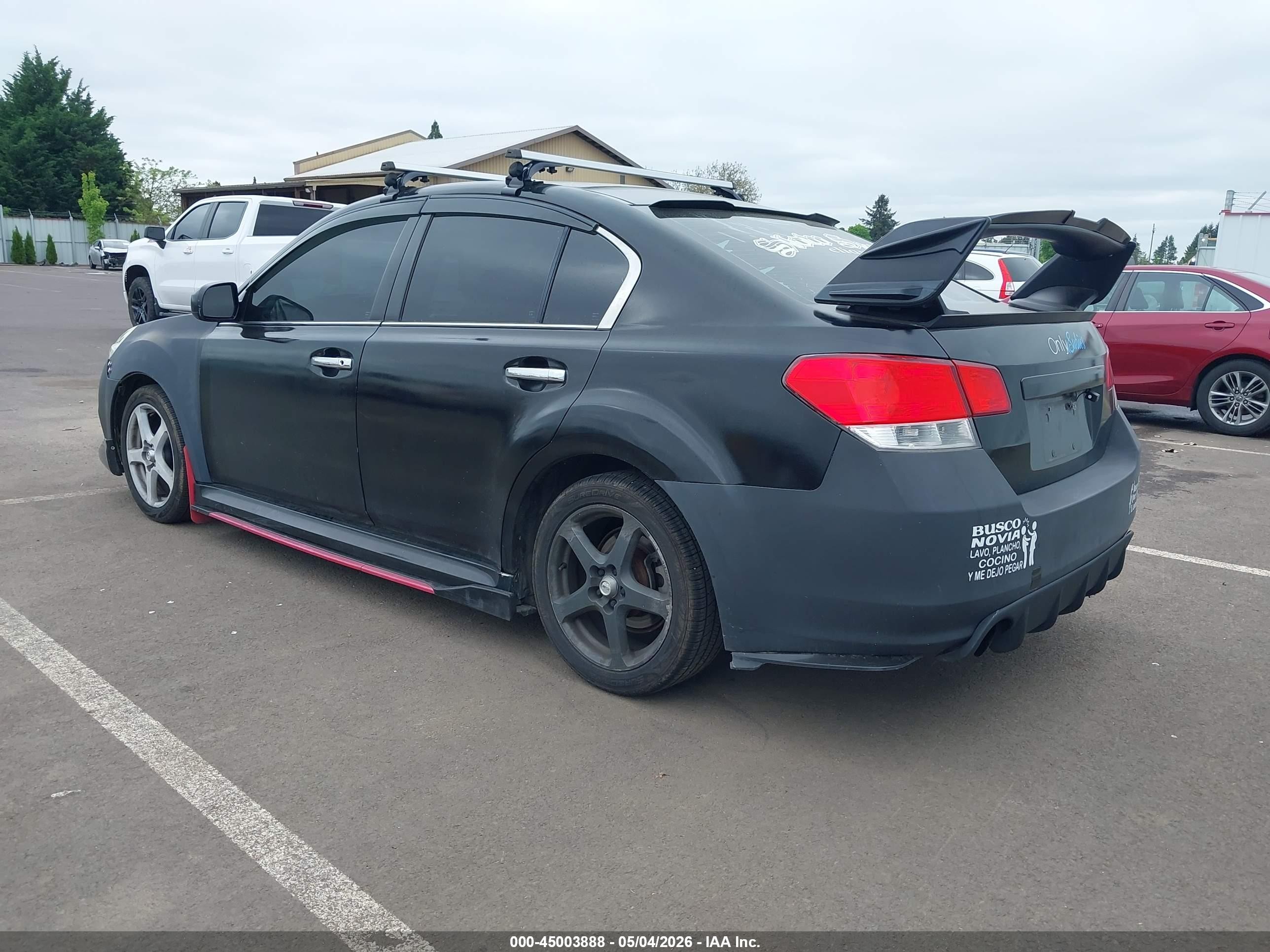 2010 Subaru Legacy 2.5i Limited Gray vin: 4S3BMBK63A3245479