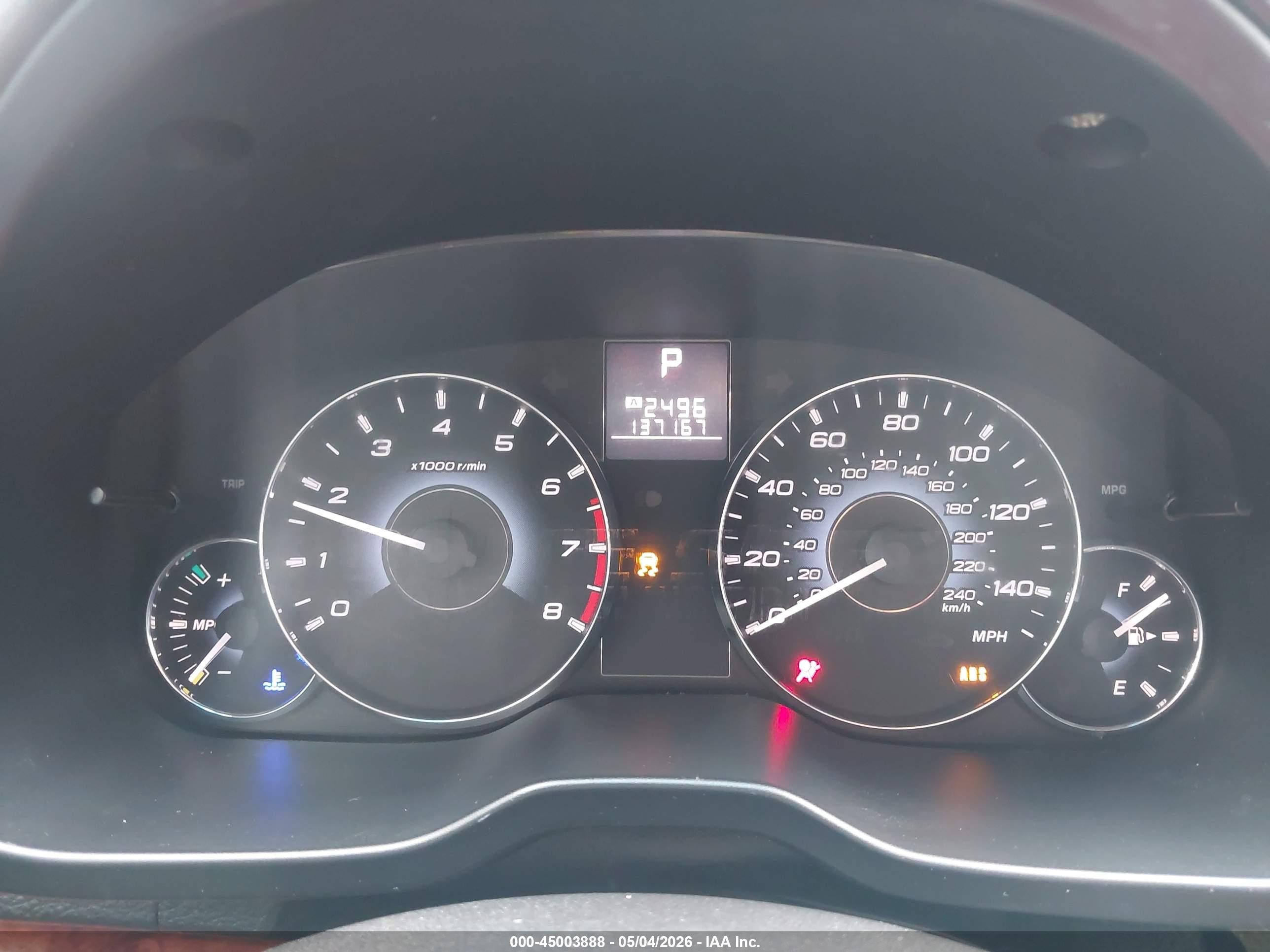 2010 Subaru Legacy 2.5i Limited Gray vin: 4S3BMBK63A3245479
