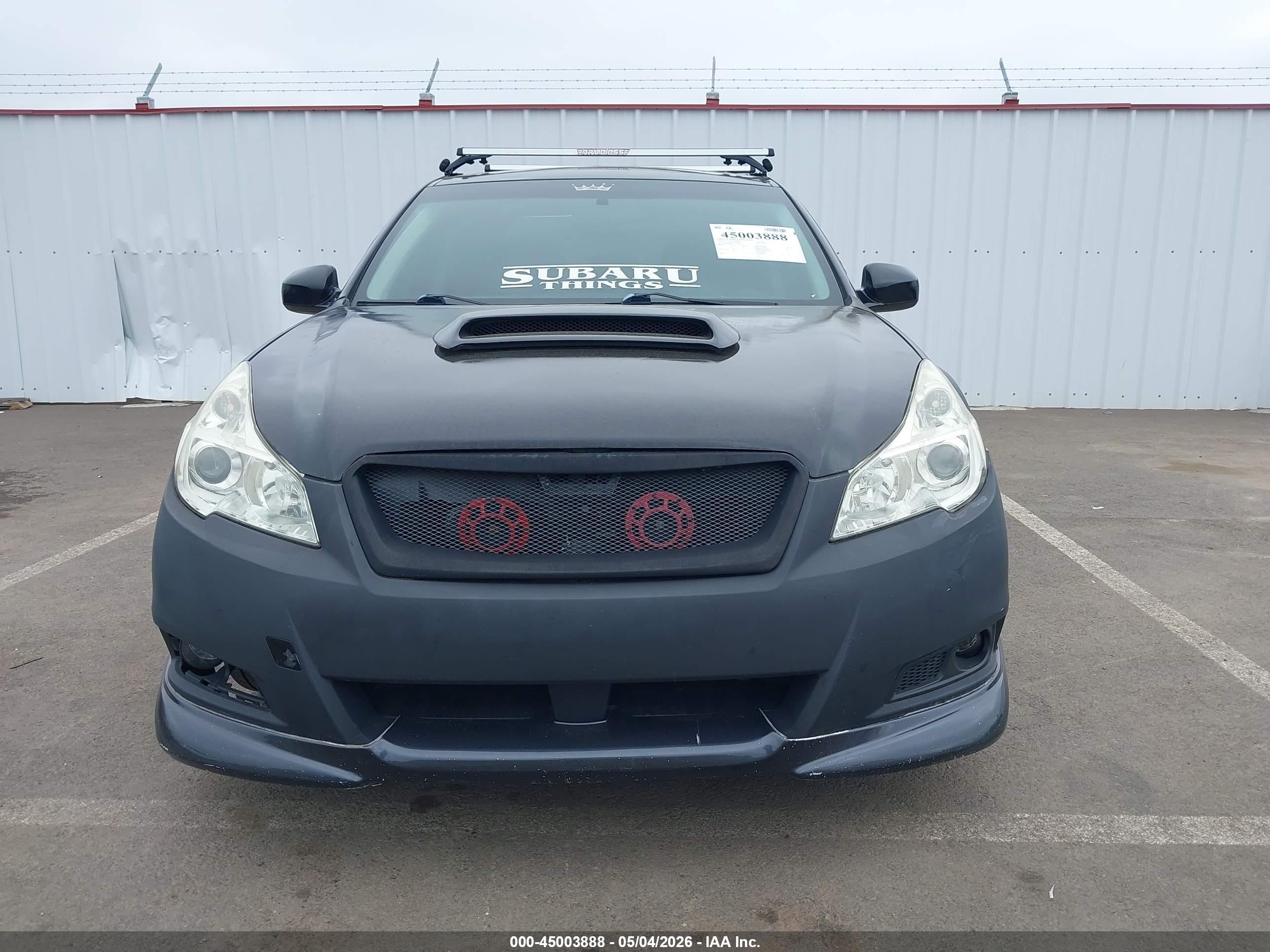 2010 Subaru Legacy 2.5i Limited Gray vin: 4S3BMBK63A3245479