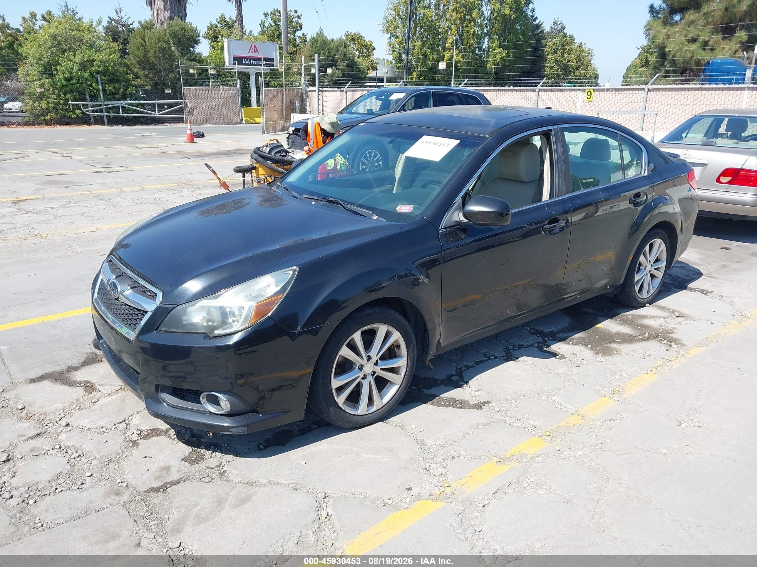 2013 Subaru Legacy 2.5i Limited Black vin: 4S3BMBK63D3018443