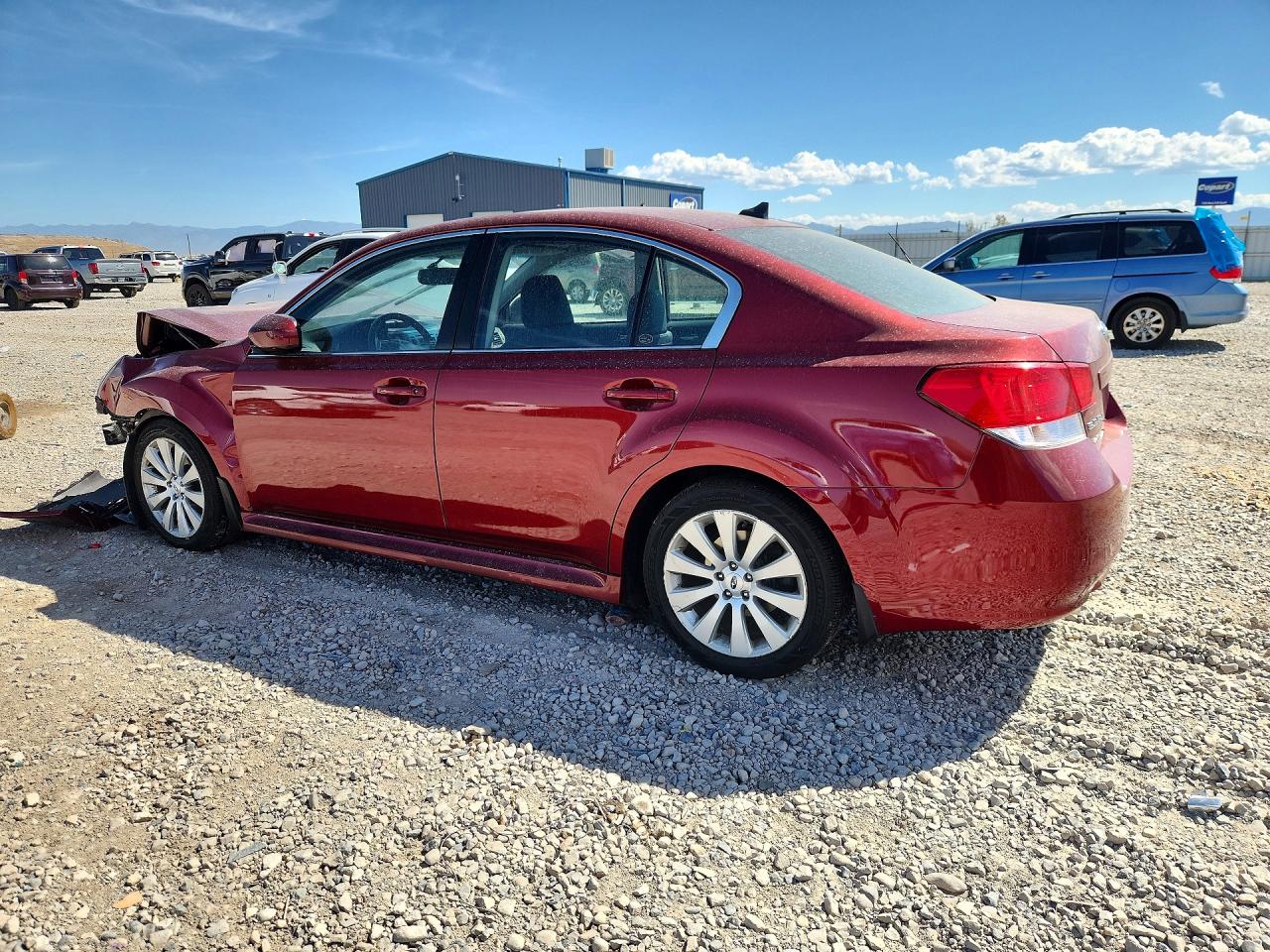 2012 Subaru Legacy 2.5i Limited Red vin: 4S3BMBK64C3019146