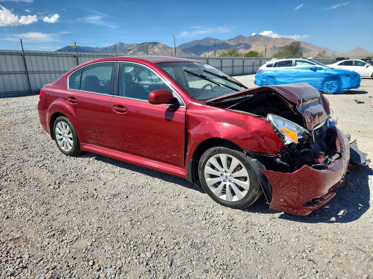 2012 Subaru Legacy 2.5i Limited Red vin: 4S3BMBK64C3019146
