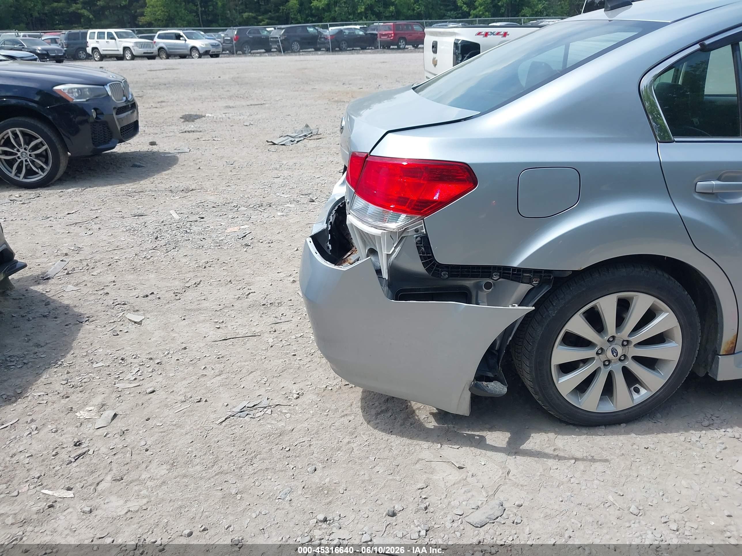 2012 Subaru Legacy 2.5i Limited Синий vin: 4S3BMBK64C3022046
