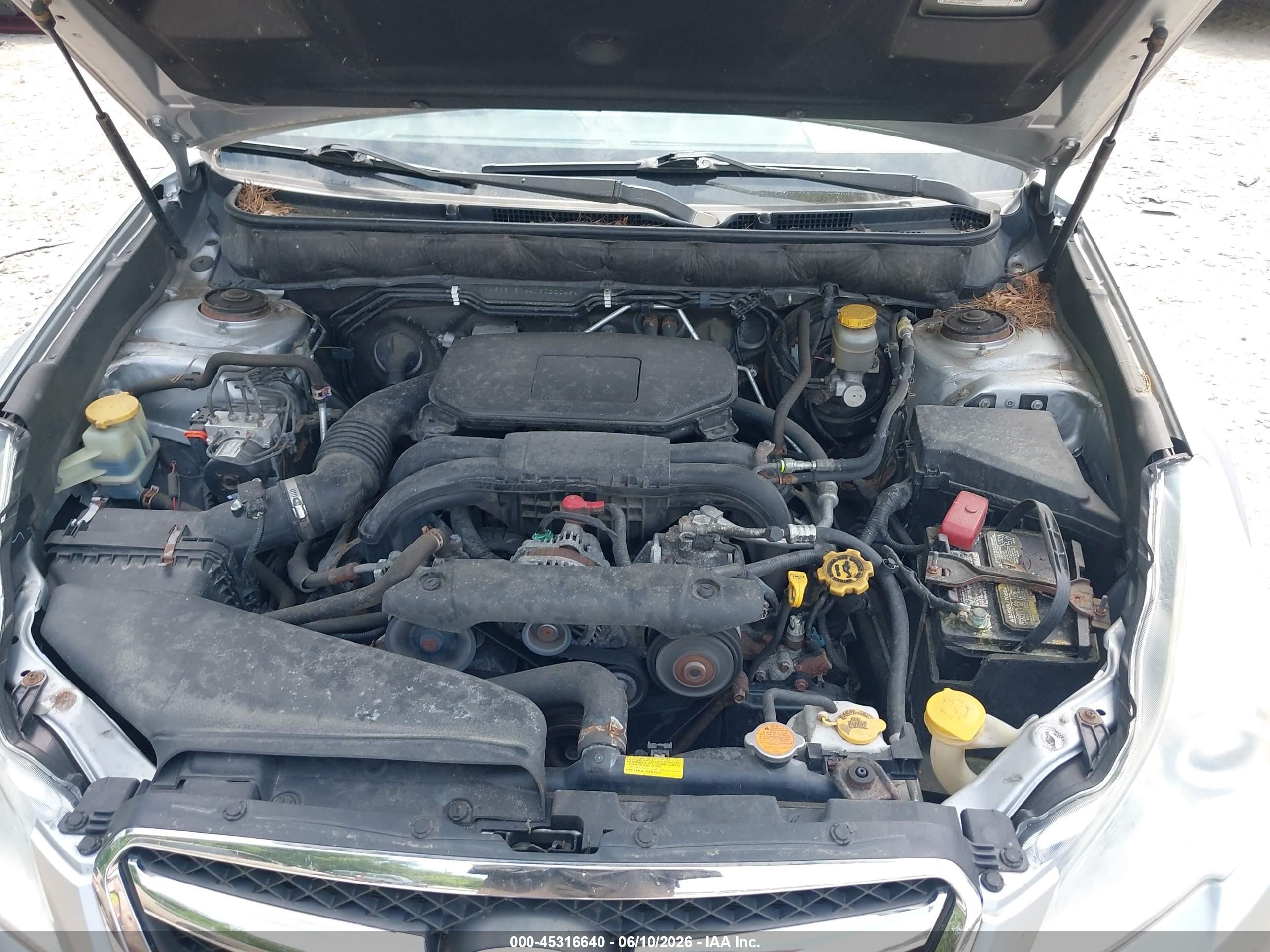 2012 Subaru Legacy 2.5i Limited Синий vin: 4S3BMBK64C3022046