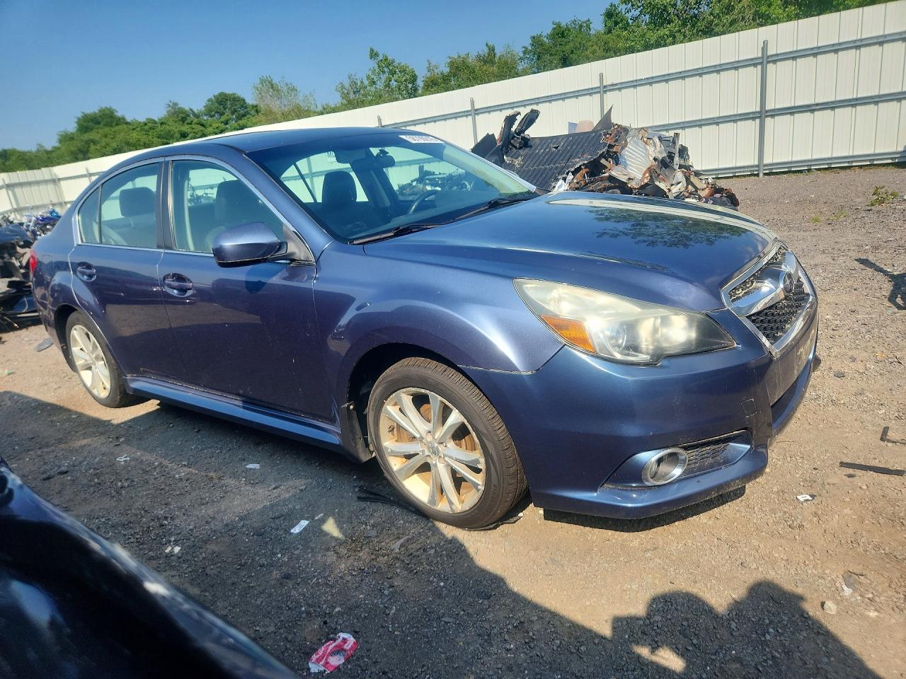2013 Subaru Legacy 2.5i Limited Blue vin: 4S3BMBK64D3017513