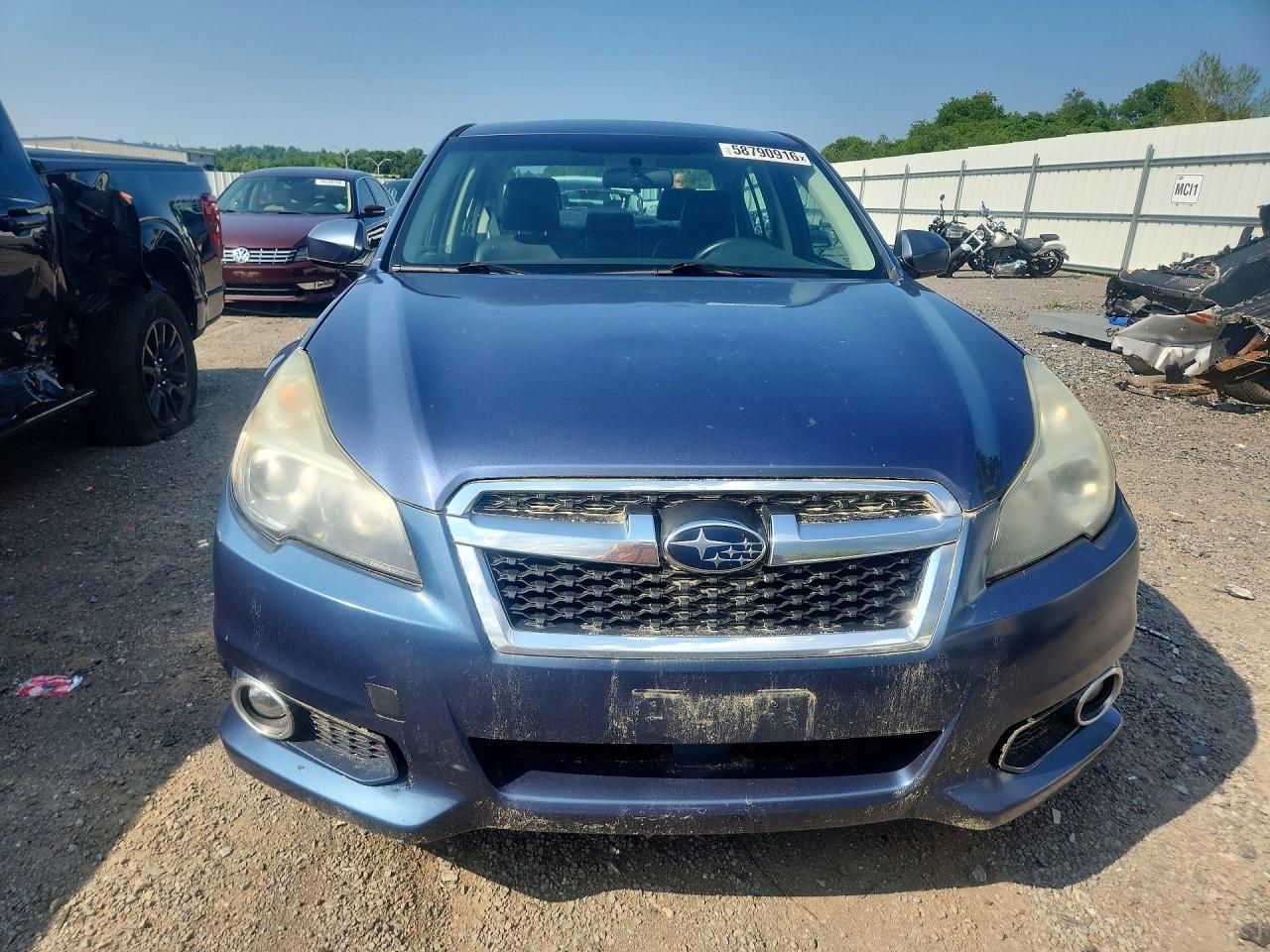 2013 Subaru Legacy 2.5i Limited Blue vin: 4S3BMBK64D3017513