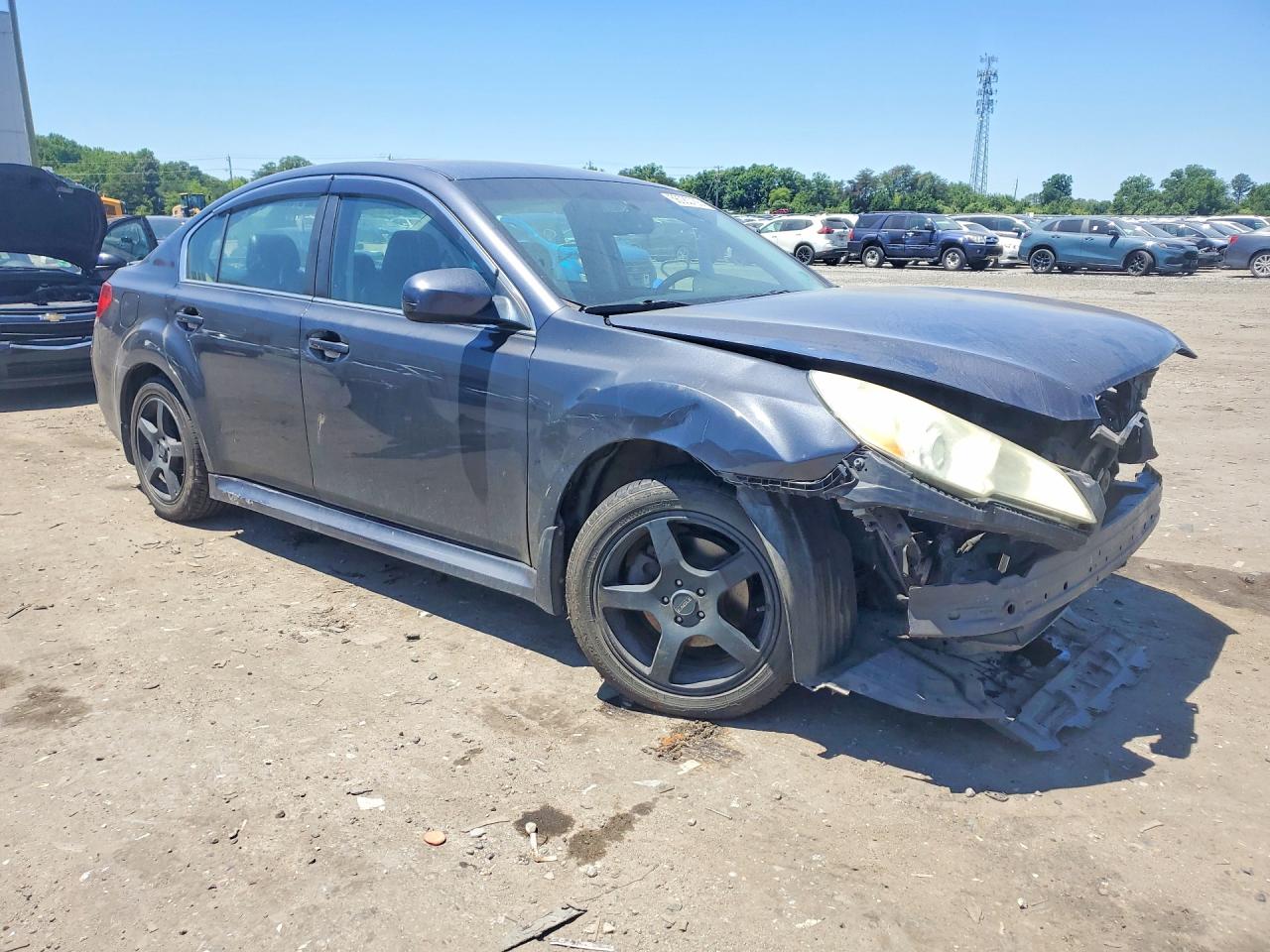 2010 Subaru Legacy 2.5i Limited Black vin: 4S3BMBK65A3233480