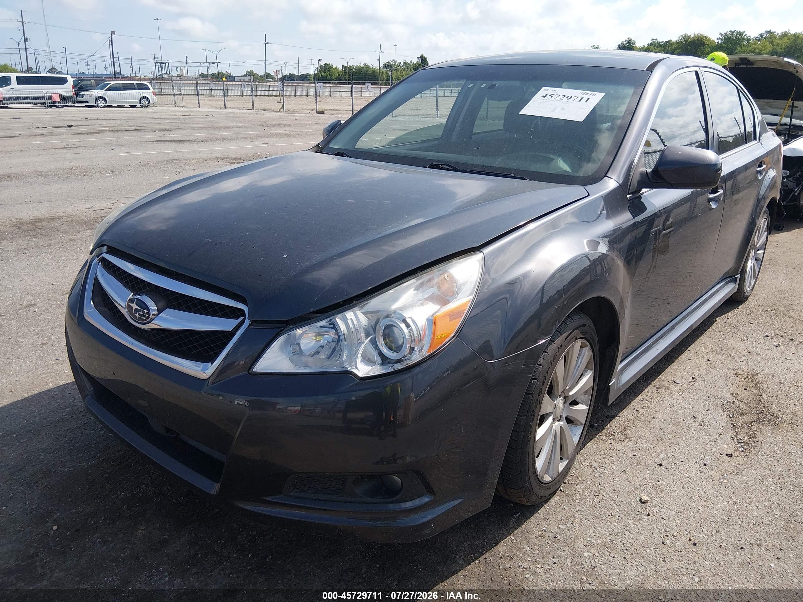 2011 Subaru Legacy 2.5i Limited Gray vin: 4S3BMBK65B3252600
