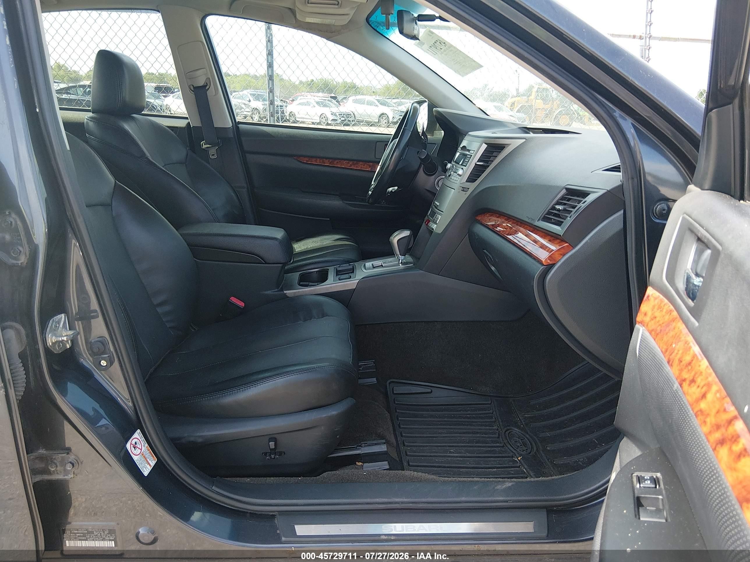 2011 Subaru Legacy 2.5i Limited Gray vin: 4S3BMBK65B3252600