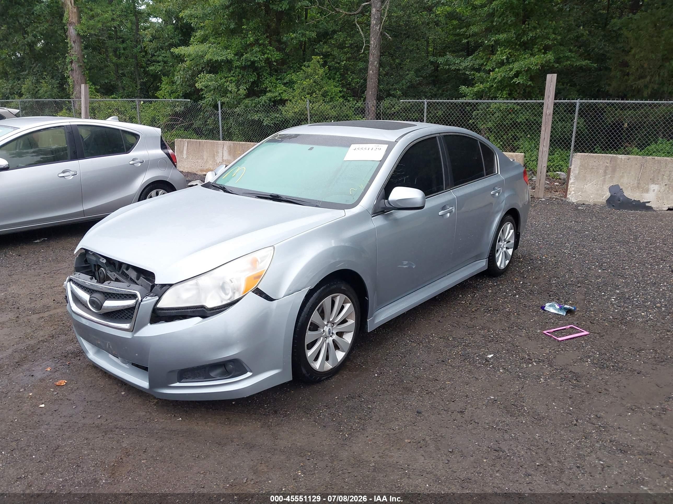 2012 Subaru Legacy 2.5i Limited Silver vin: 4S3BMBK65C3013839