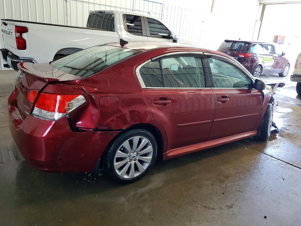 2012 Subaru Legacy 2.5i Limited Maroon vin: 4S3BMBK65C3020015