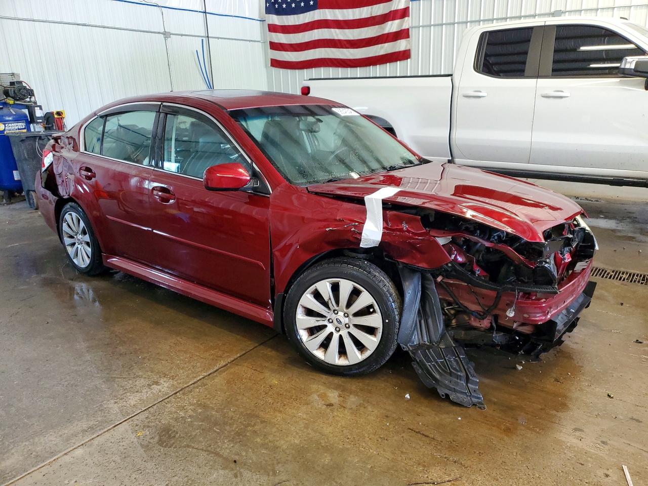 2012 Subaru Legacy 2.5i Limited Maroon vin: 4S3BMBK65C3020015