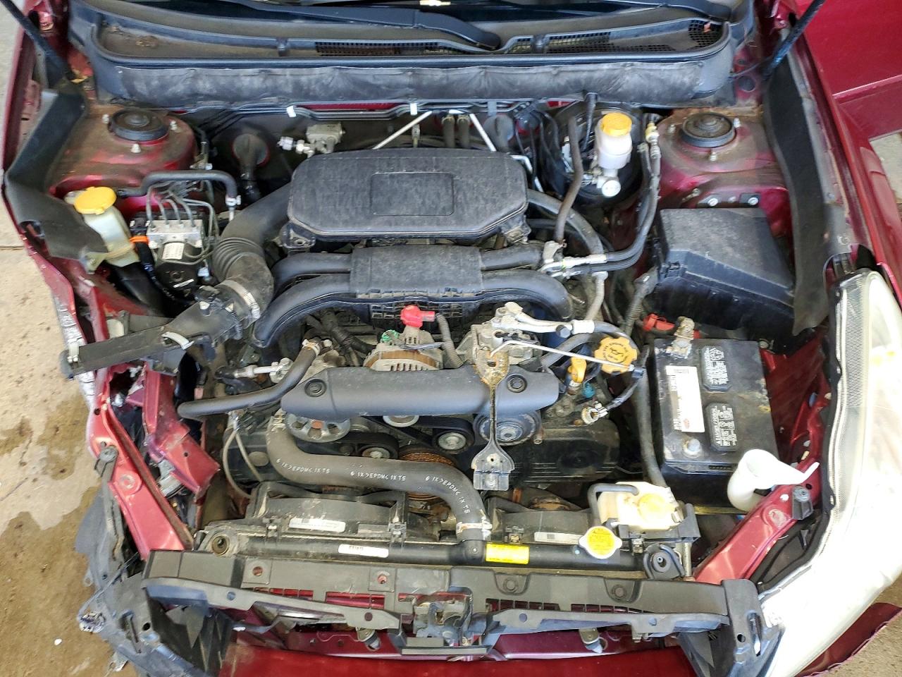 2012 Subaru Legacy 2.5i Limited Maroon vin: 4S3BMBK65C3020015
