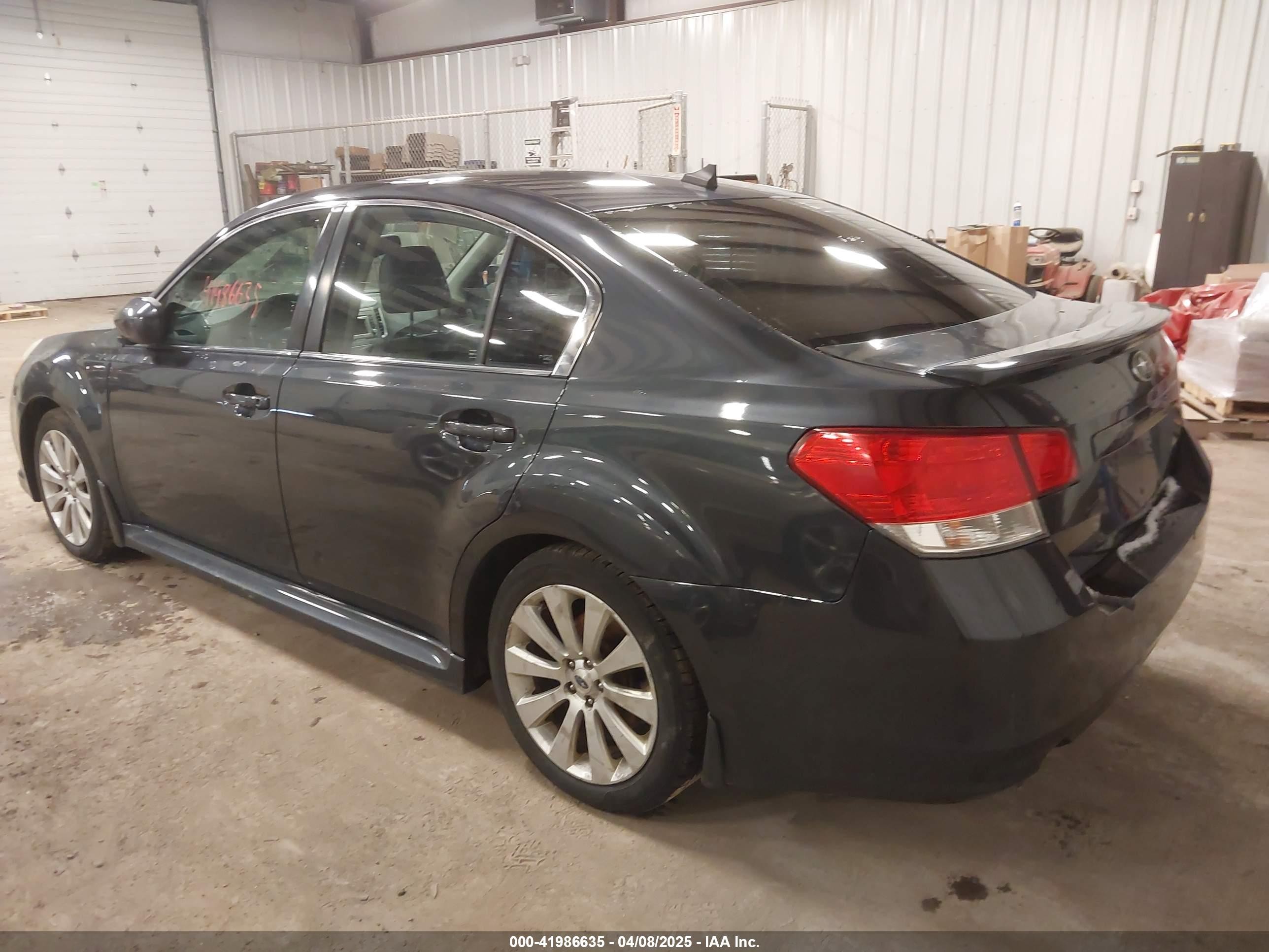 2012 Subaru Legacy 2.5i Limited Gray vin: 4S3BMBK65C3034951