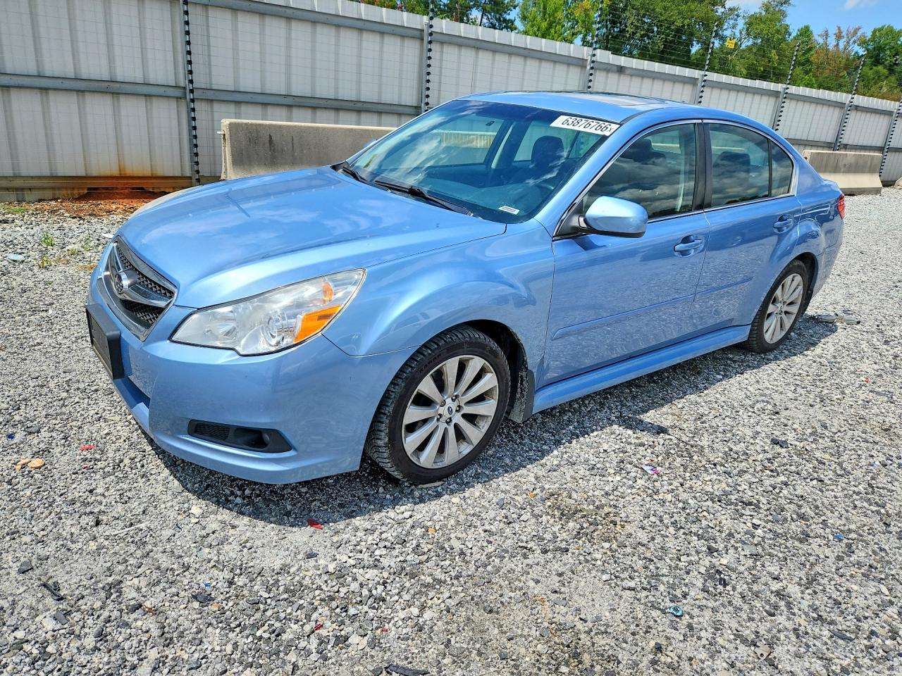 2012 Subaru Legacy 2.5i Limited Blue vin: 4S3BMBK66C3015731