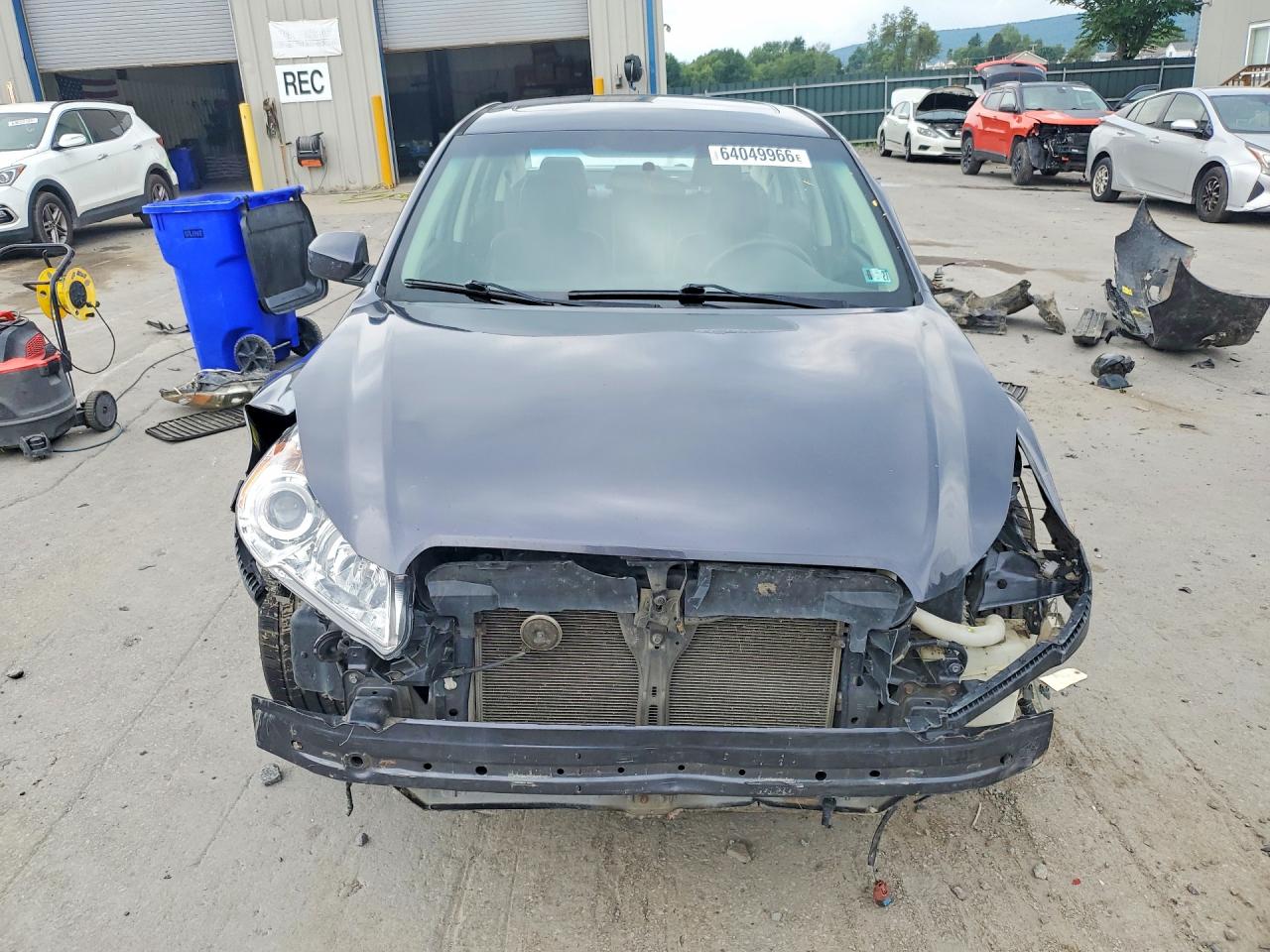 2012 Subaru Legacy 2.5i Limited Silver vin: 4S3BMBK66C3018483