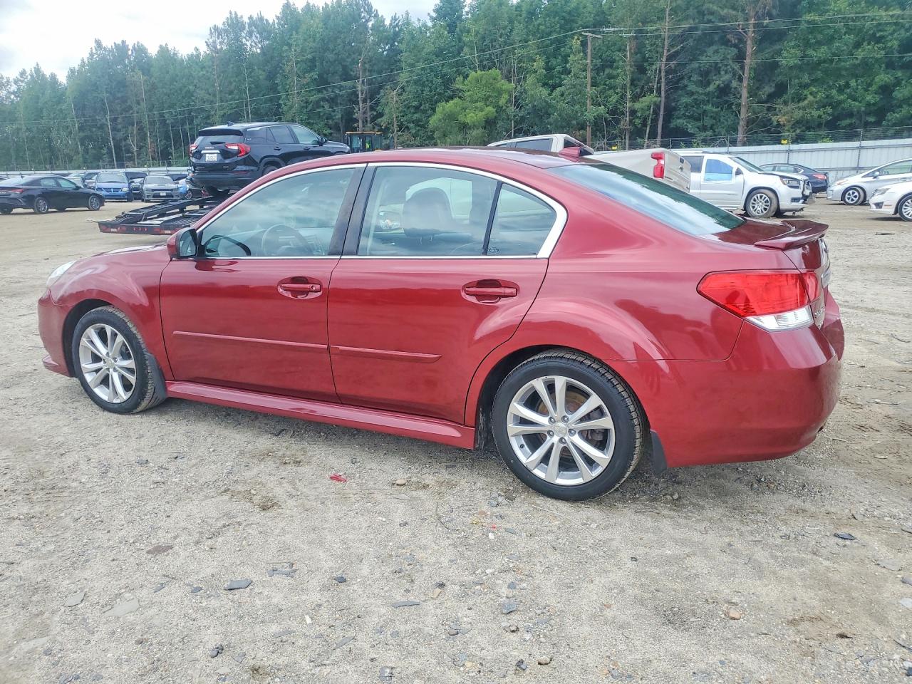 2013 Subaru Legacy 2.5i Limited Red vin: 4S3BMBK66D3043370