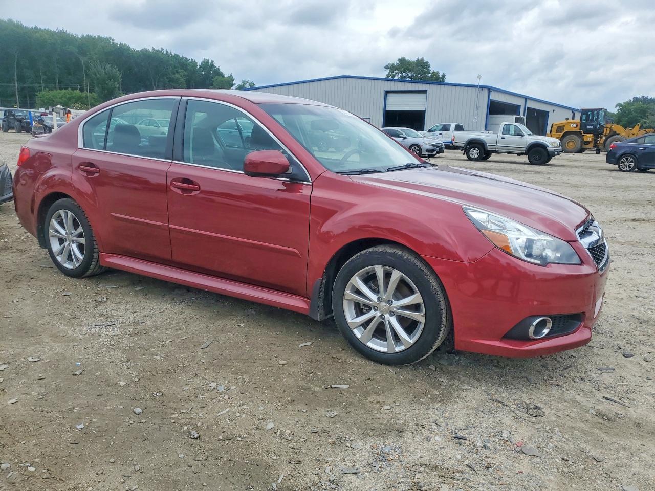 2013 Subaru Legacy 2.5i Limited Red vin: 4S3BMBK66D3043370
