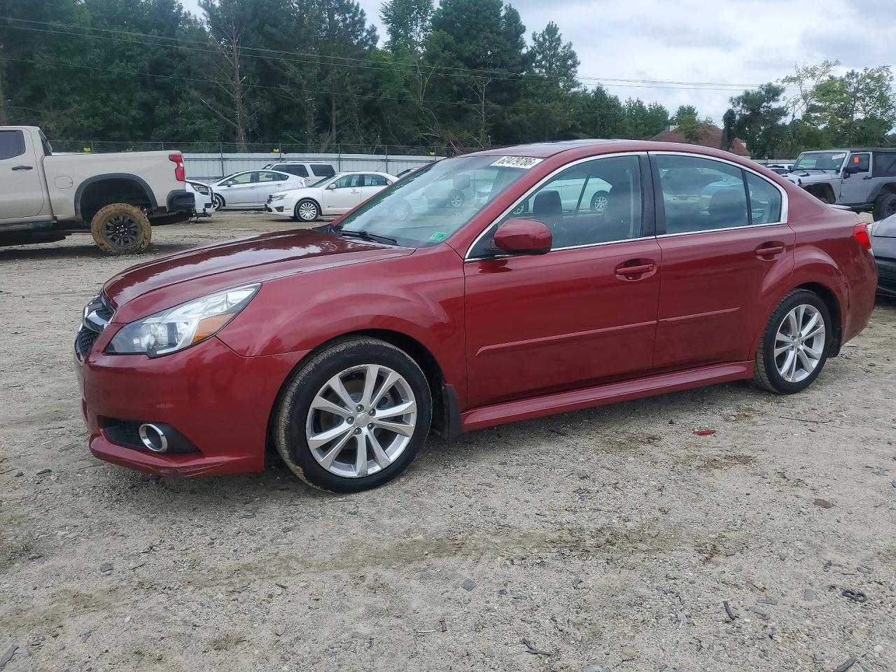 2013 Subaru Legacy 2.5i Limited Красный vin: 4S3BMBK66D3043370