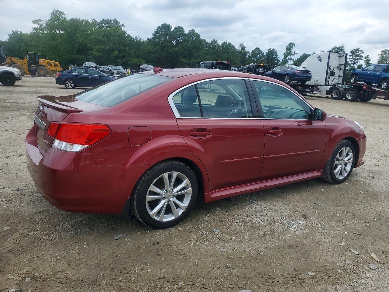 2013 Subaru Legacy 2.5i Limited Red vin: 4S3BMBK66D3043370