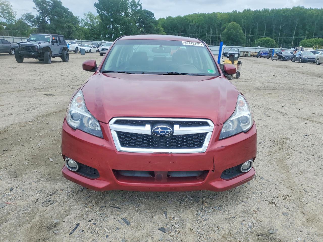 2013 Subaru Legacy 2.5i Limited Red vin: 4S3BMBK66D3043370