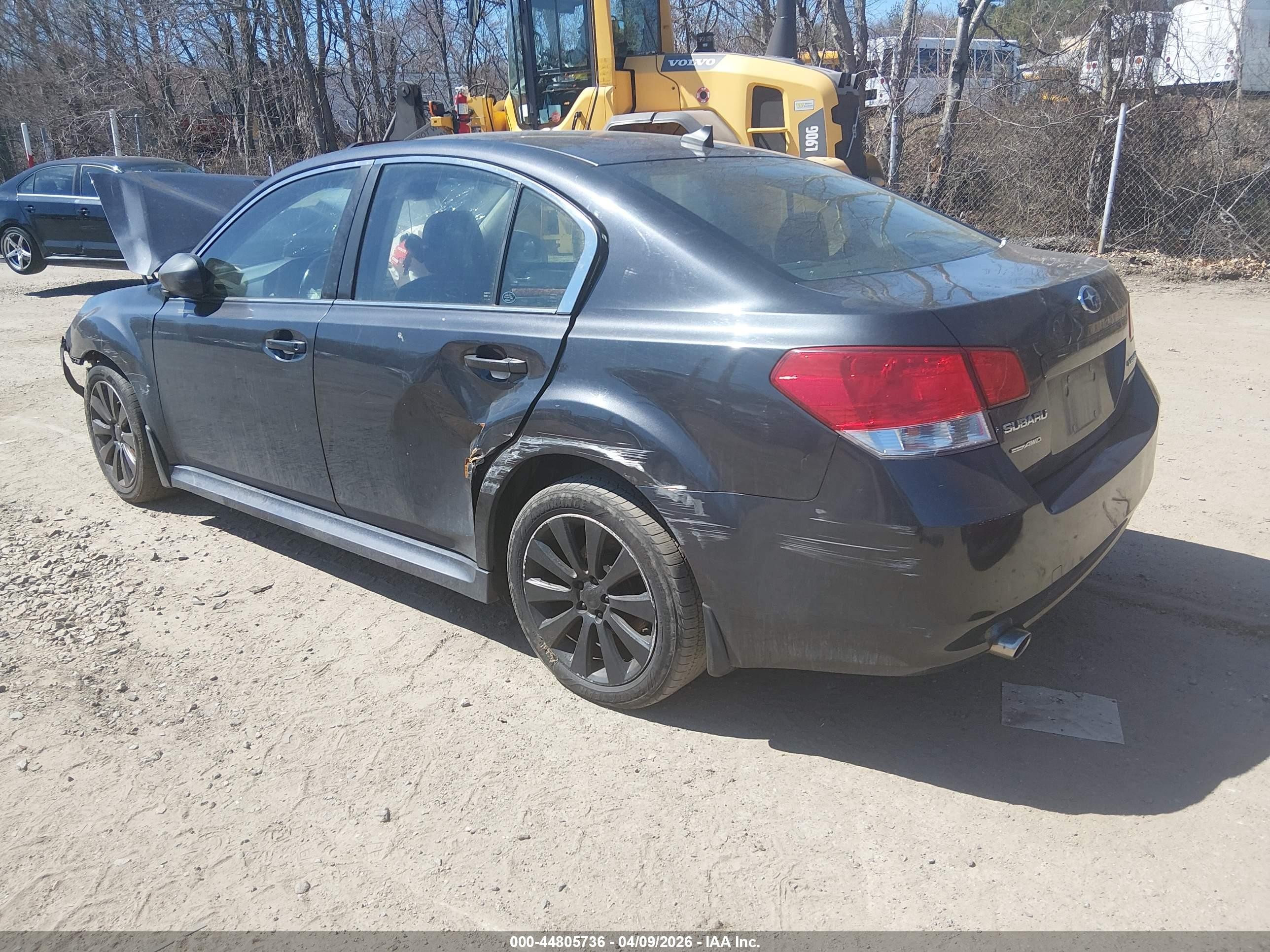 2011 Subaru Legacy 2.5i Limited Black vin: 4S3BMBK67B3229528