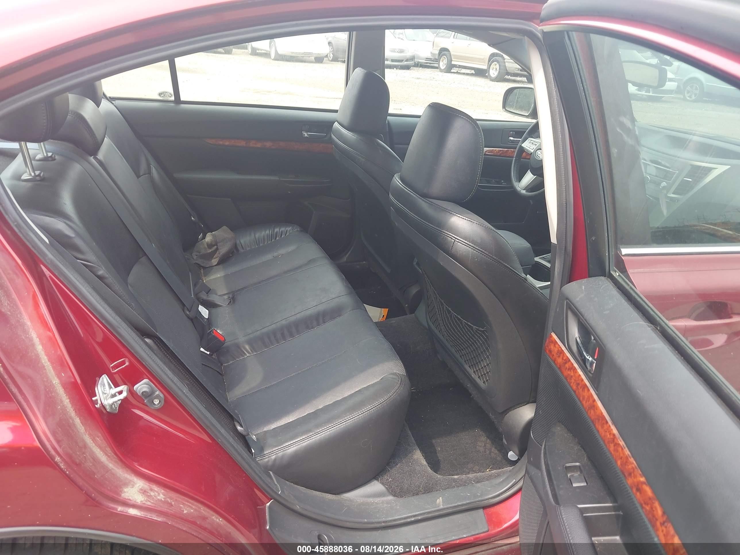 2011 Subaru Legacy 2.5i Limited Maroon vin: 4S3BMBK67B3233921