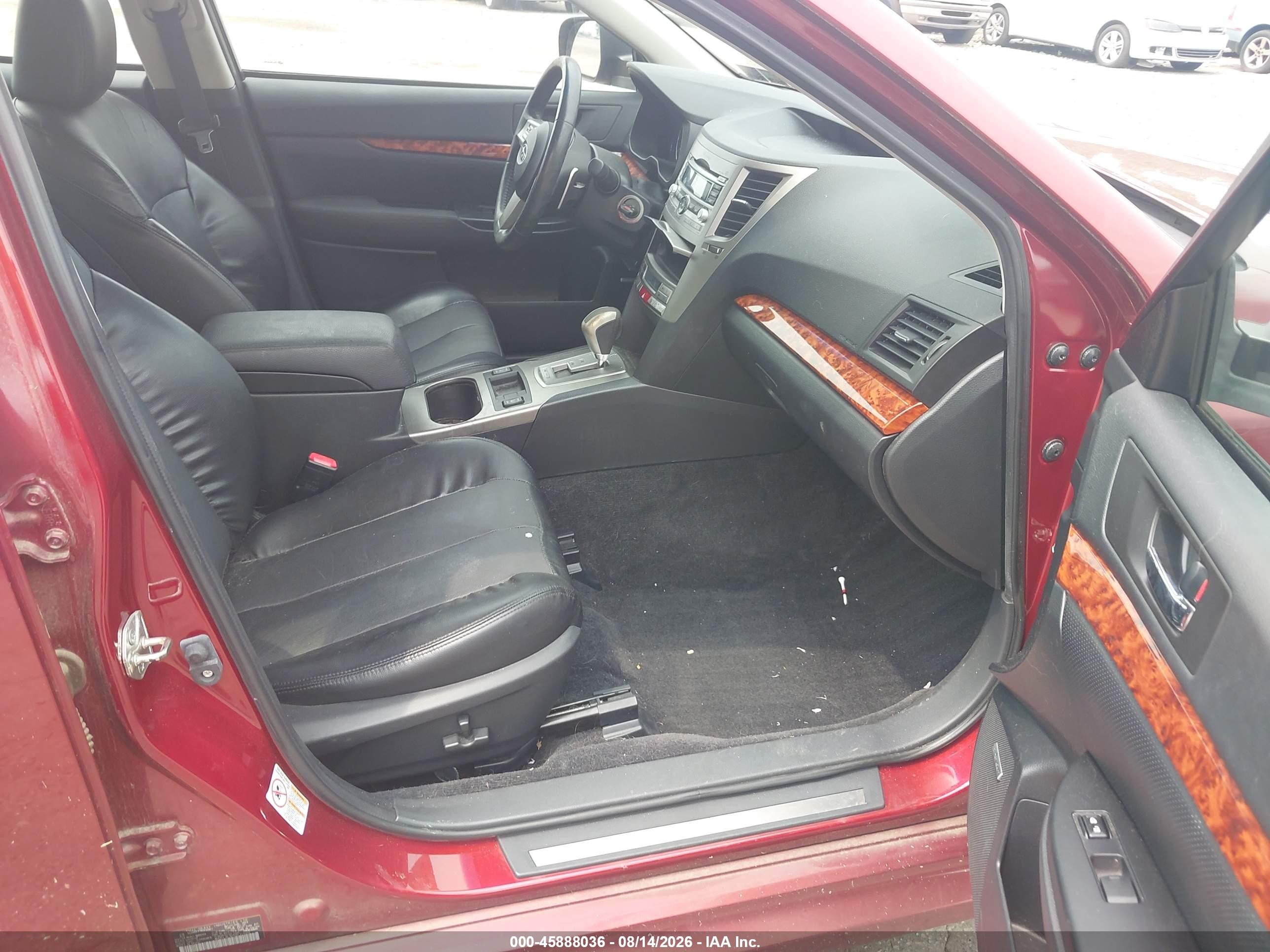 2011 Subaru Legacy 2.5i Limited Maroon vin: 4S3BMBK67B3233921