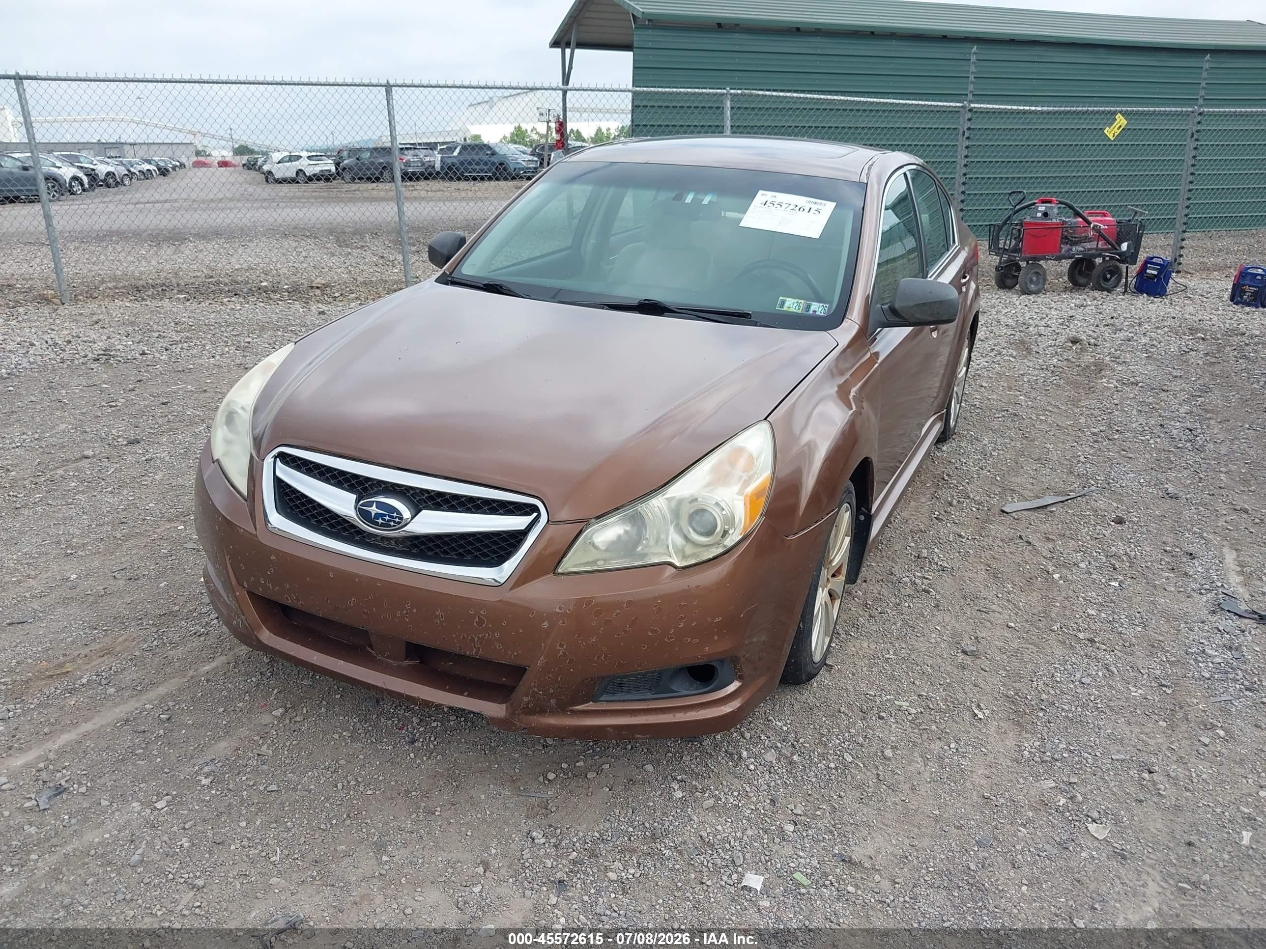 2011 Subaru Legacy 2.5i Limited Brown vin: 4S3BMBK67B3247978