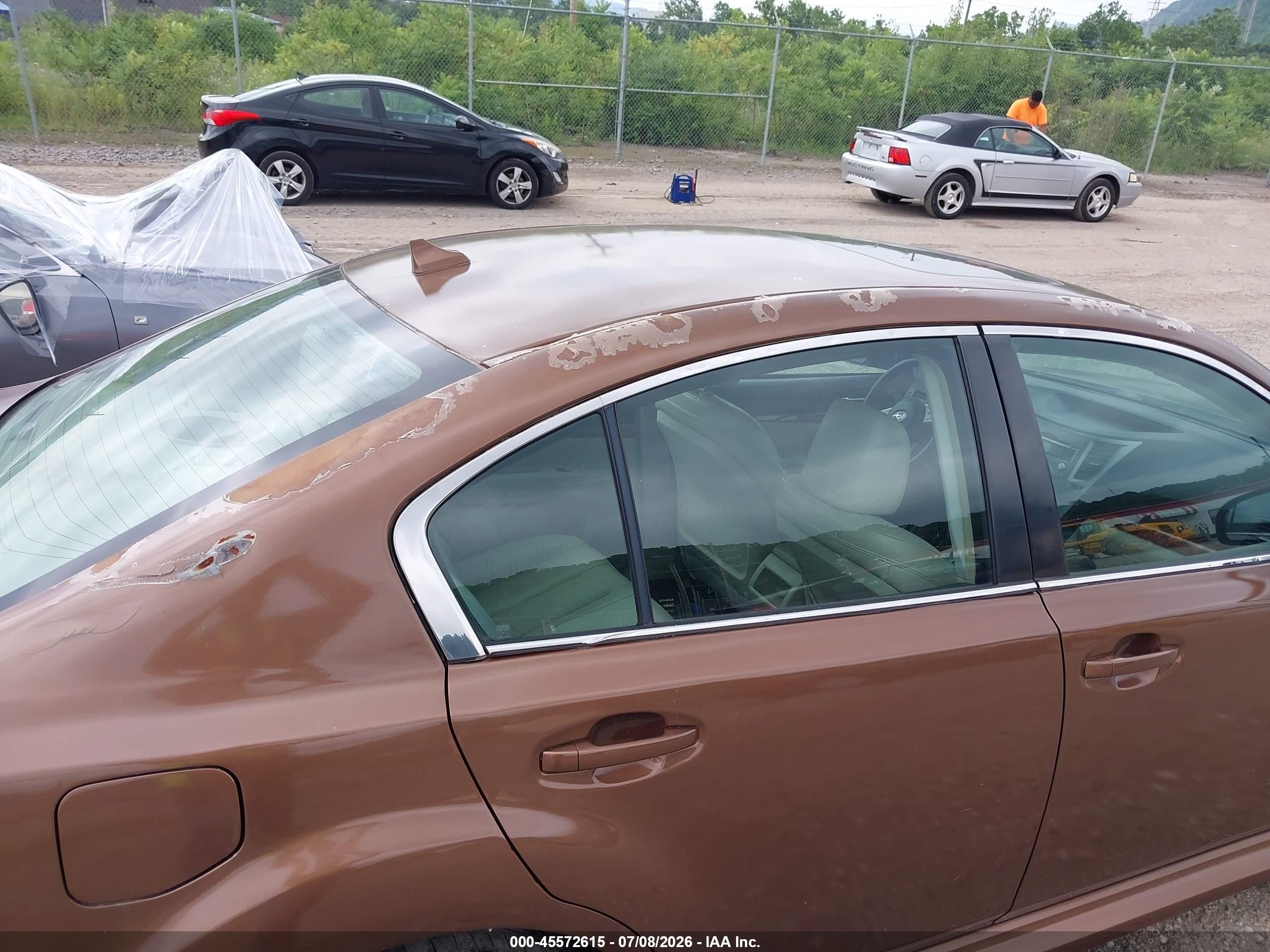 2011 Subaru Legacy 2.5i Limited Brown vin: 4S3BMBK67B3247978