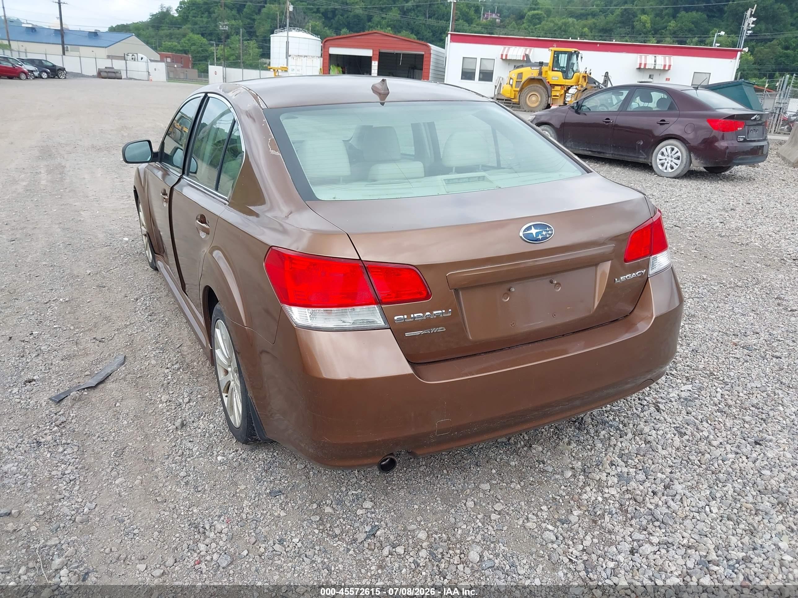 2011 Subaru Legacy 2.5i Limited Brown vin: 4S3BMBK67B3247978